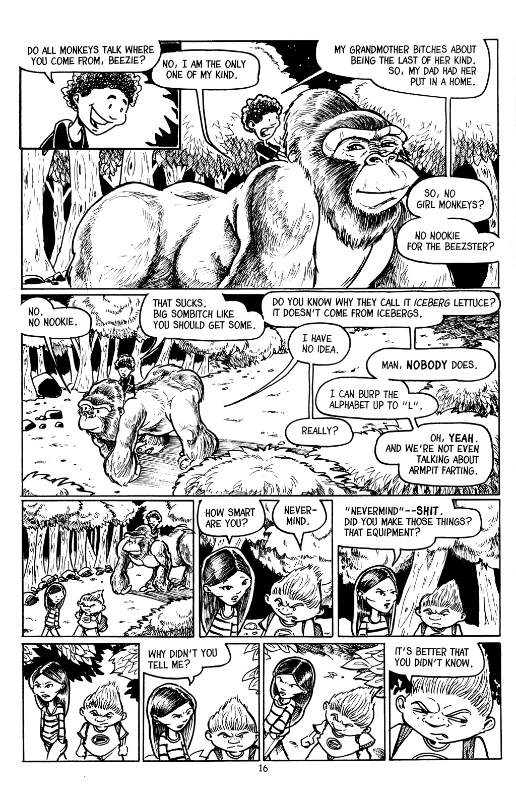 Read online The Adventures of Barry Ween, Boy Genius 3: Monkey Tales comic -  Issue #1 - 18