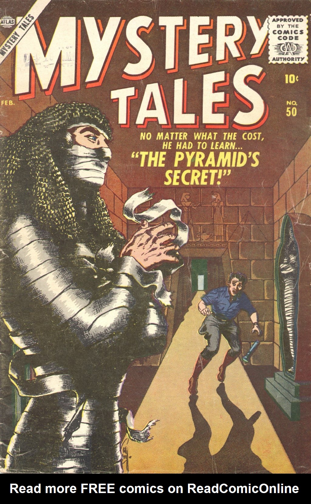 Read online Mystery Tales comic -  Issue #50 - 1