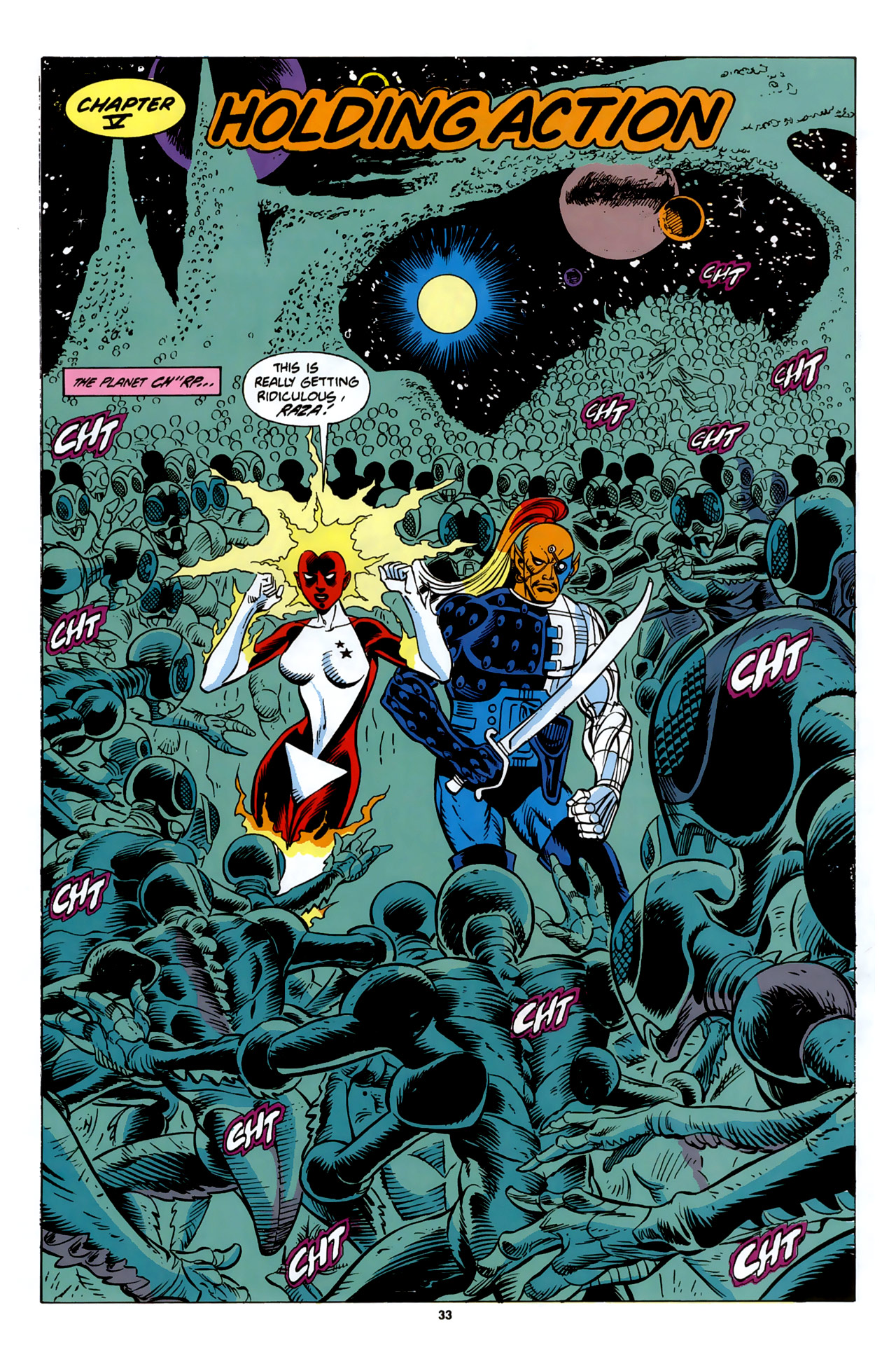 Read online X-Men Spotlight On...Starjammers comic -  Issue #1 - 35