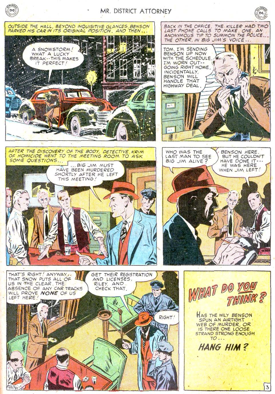 Read online Mr. District Attorney comic -  Issue #15 - 35