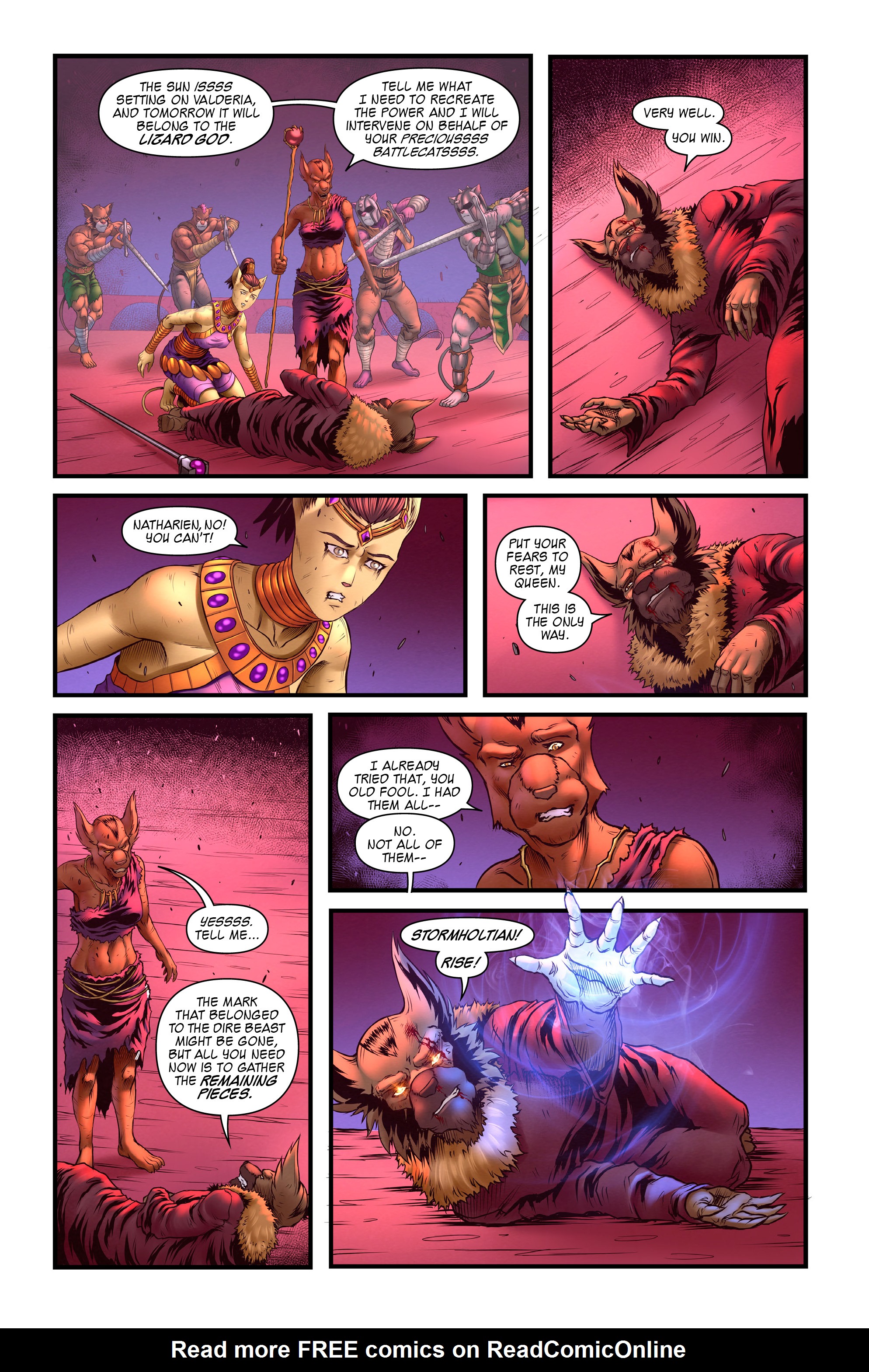 Read online Battlecats (2019) comic -  Issue #6 - 9