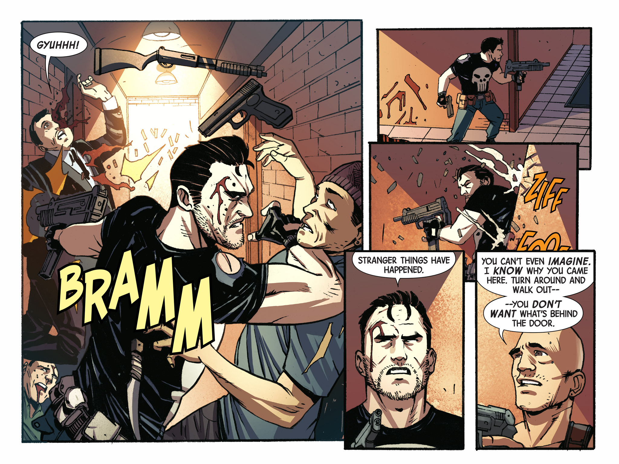 Read online Doctor Strange/Punisher: Magic Bullets Infinite Comic comic -  Issue #1 - 34