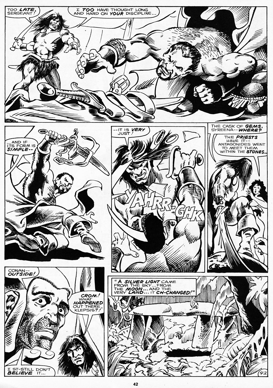 The Savage Sword Of Conan issue 180 - Page 44
