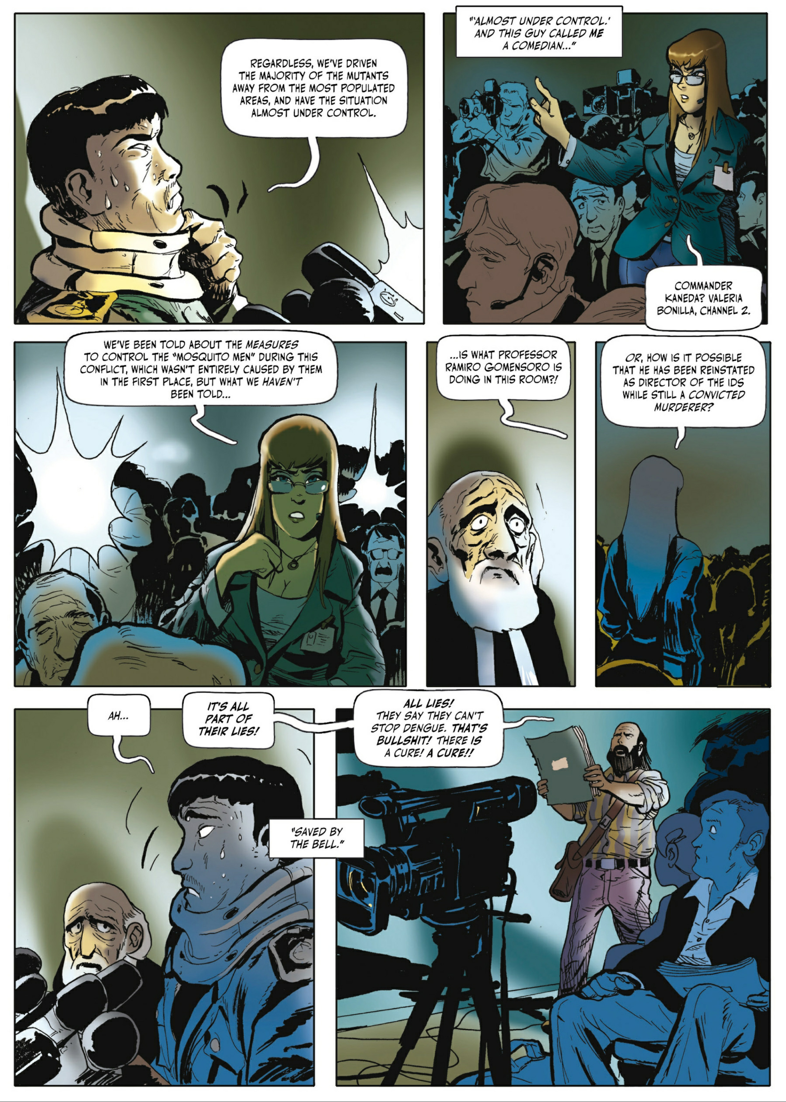 Read online Dengue comic -  Issue #1 - 42