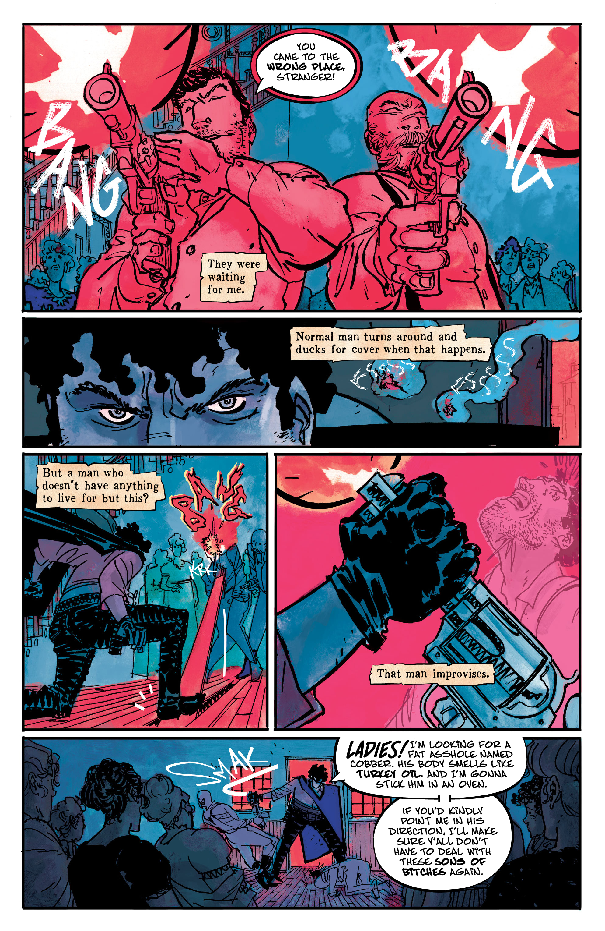 Read online Above Snakes comic -  Issue #1 - 13