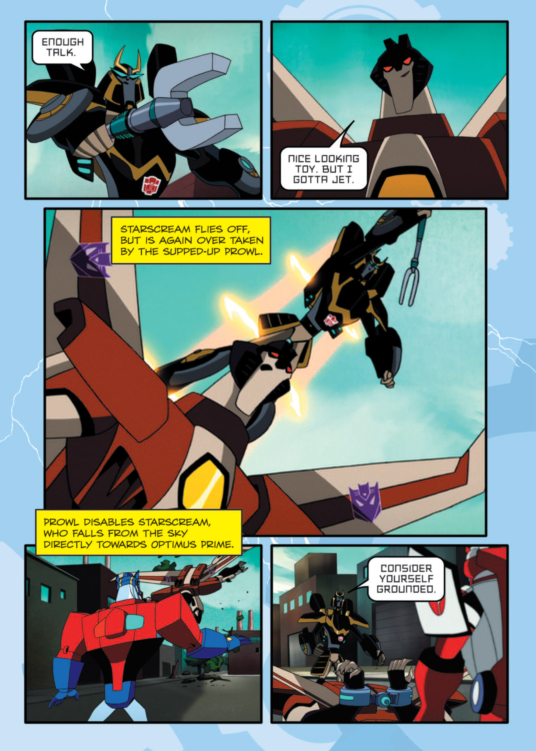 Read online Transformers Animated comic -  Issue #10 - 102