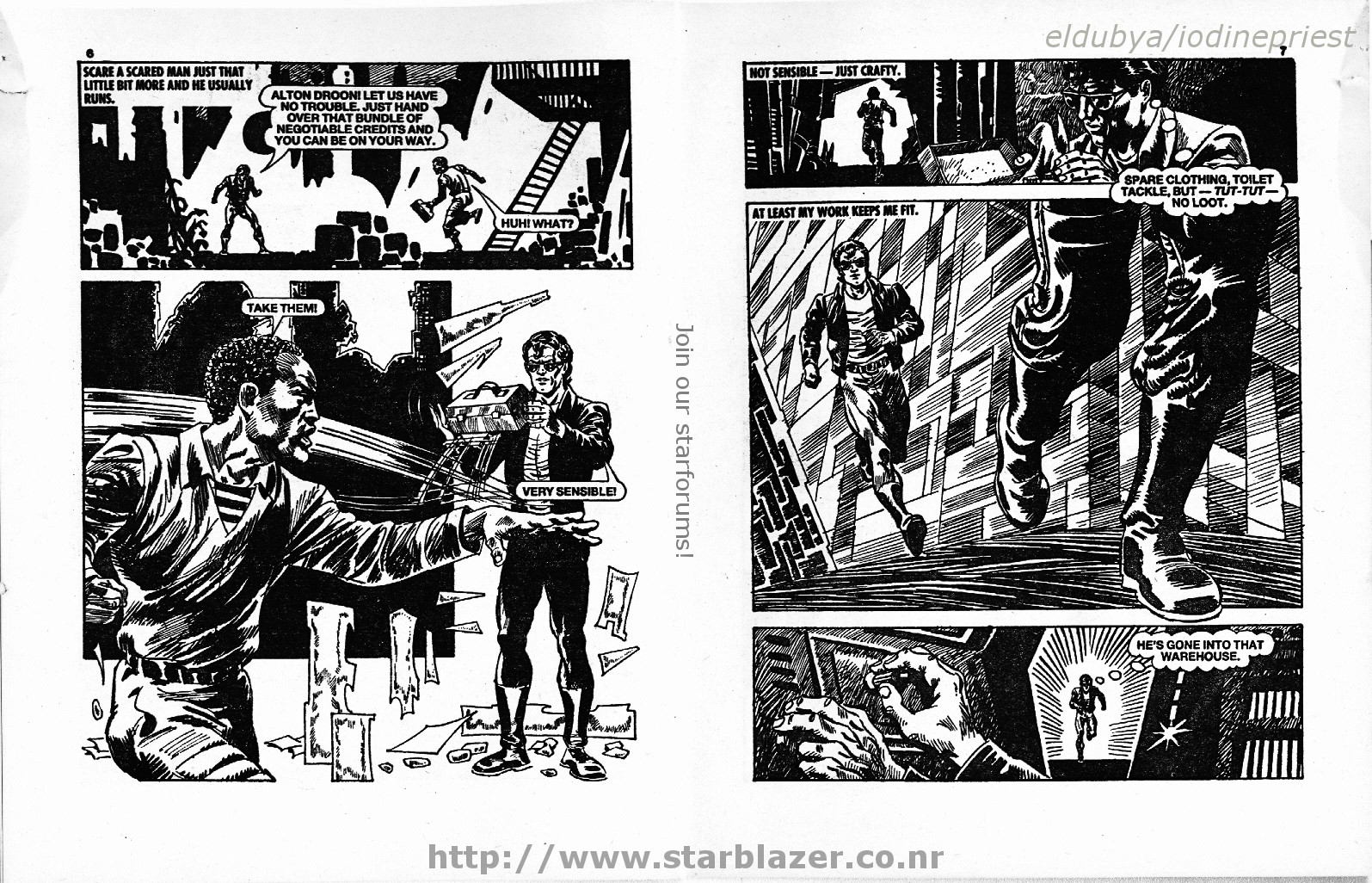 Read online Starblazer comic -  Issue #252 - 5