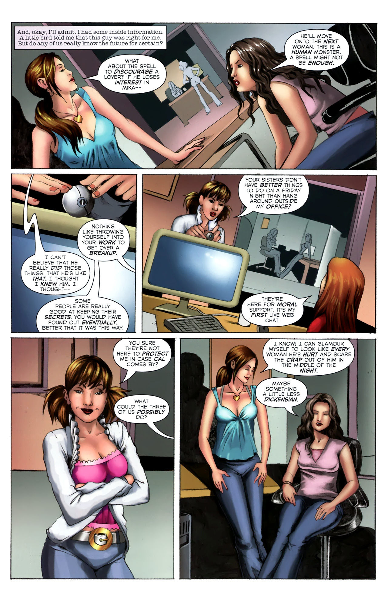 Read online Charmed comic -  Issue #6 - 18