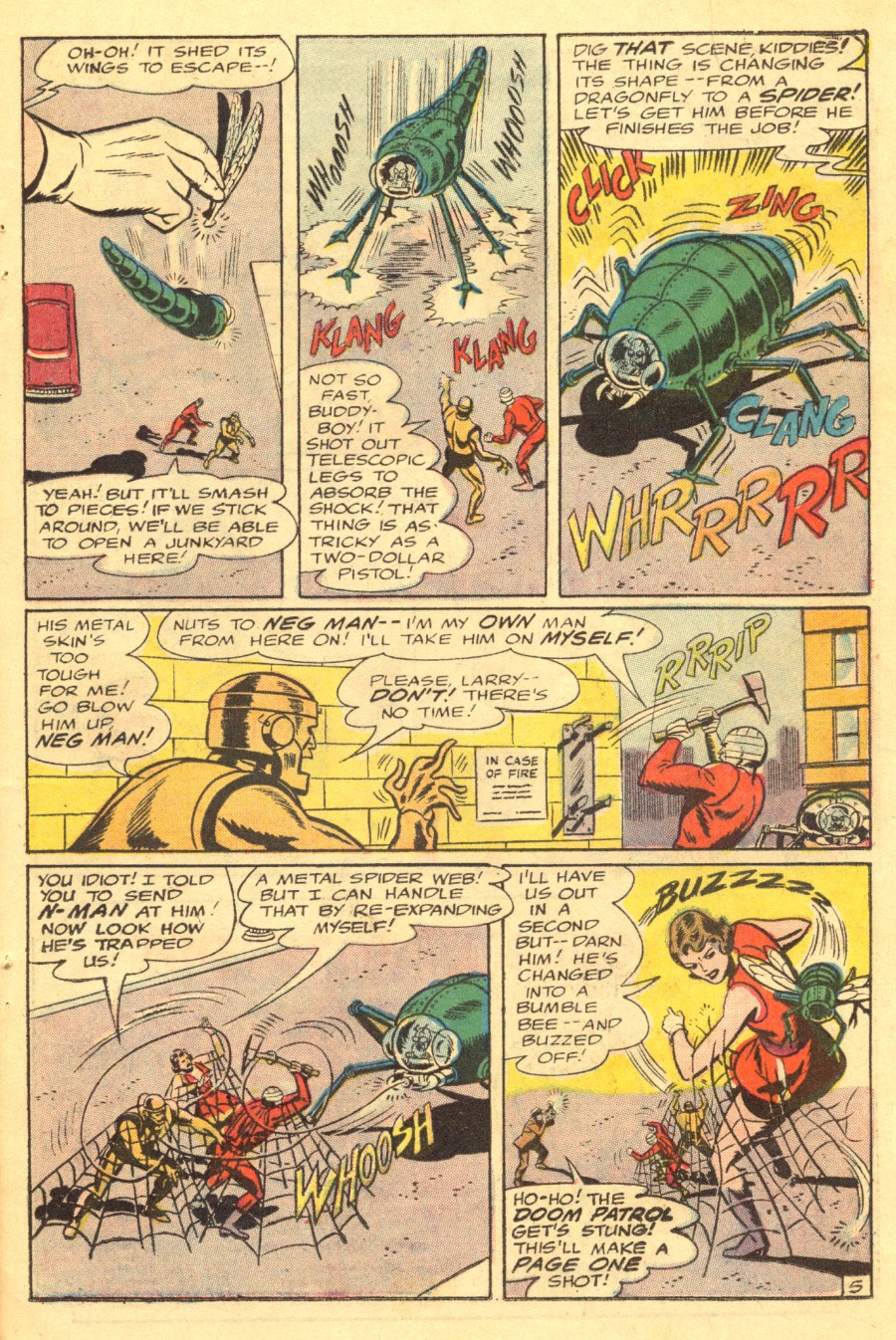 Read online Doom Patrol (1964) comic -  Issue #99 - 7