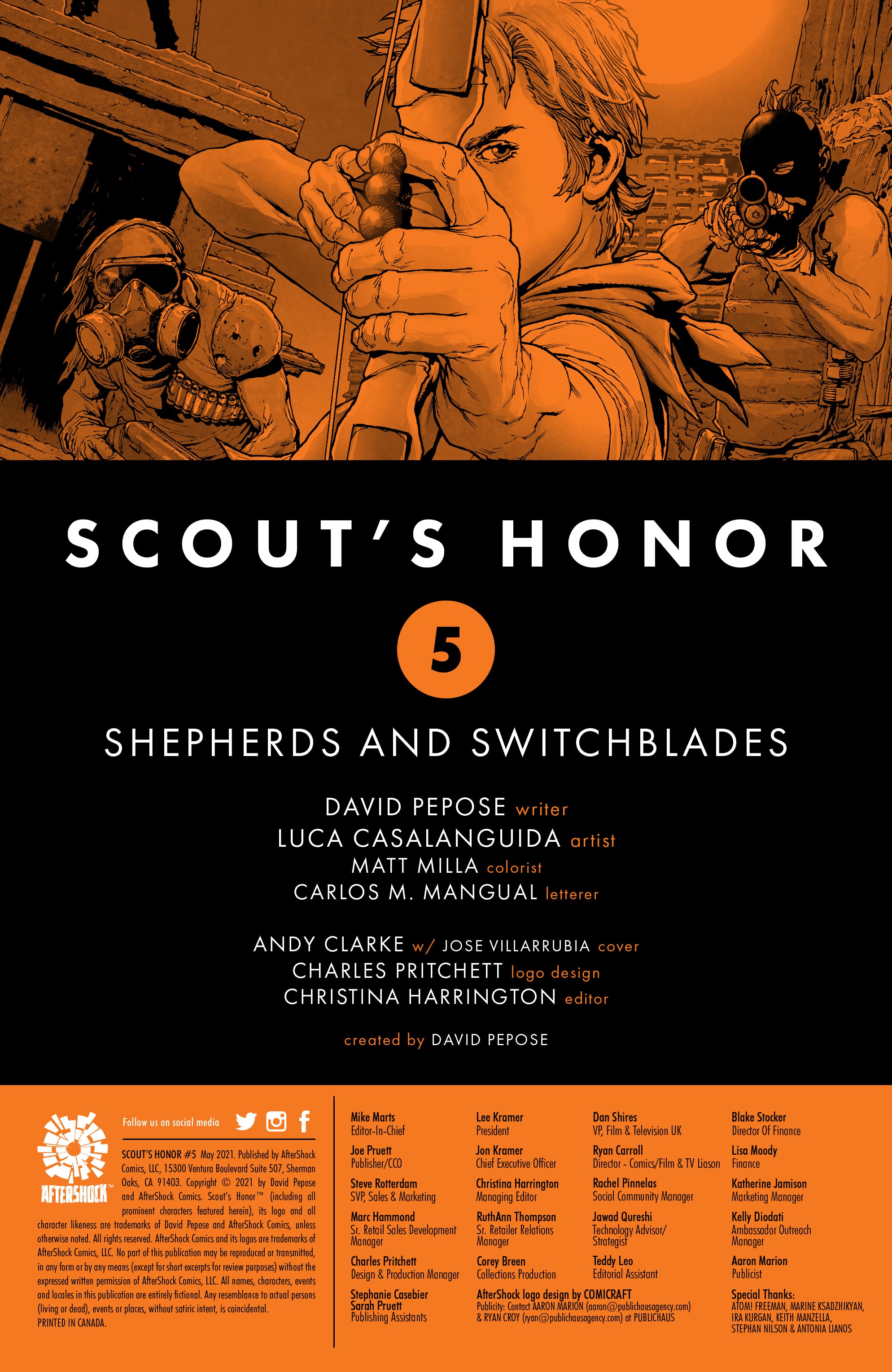 Read online Scout's Honor comic -  Issue #5 - 2