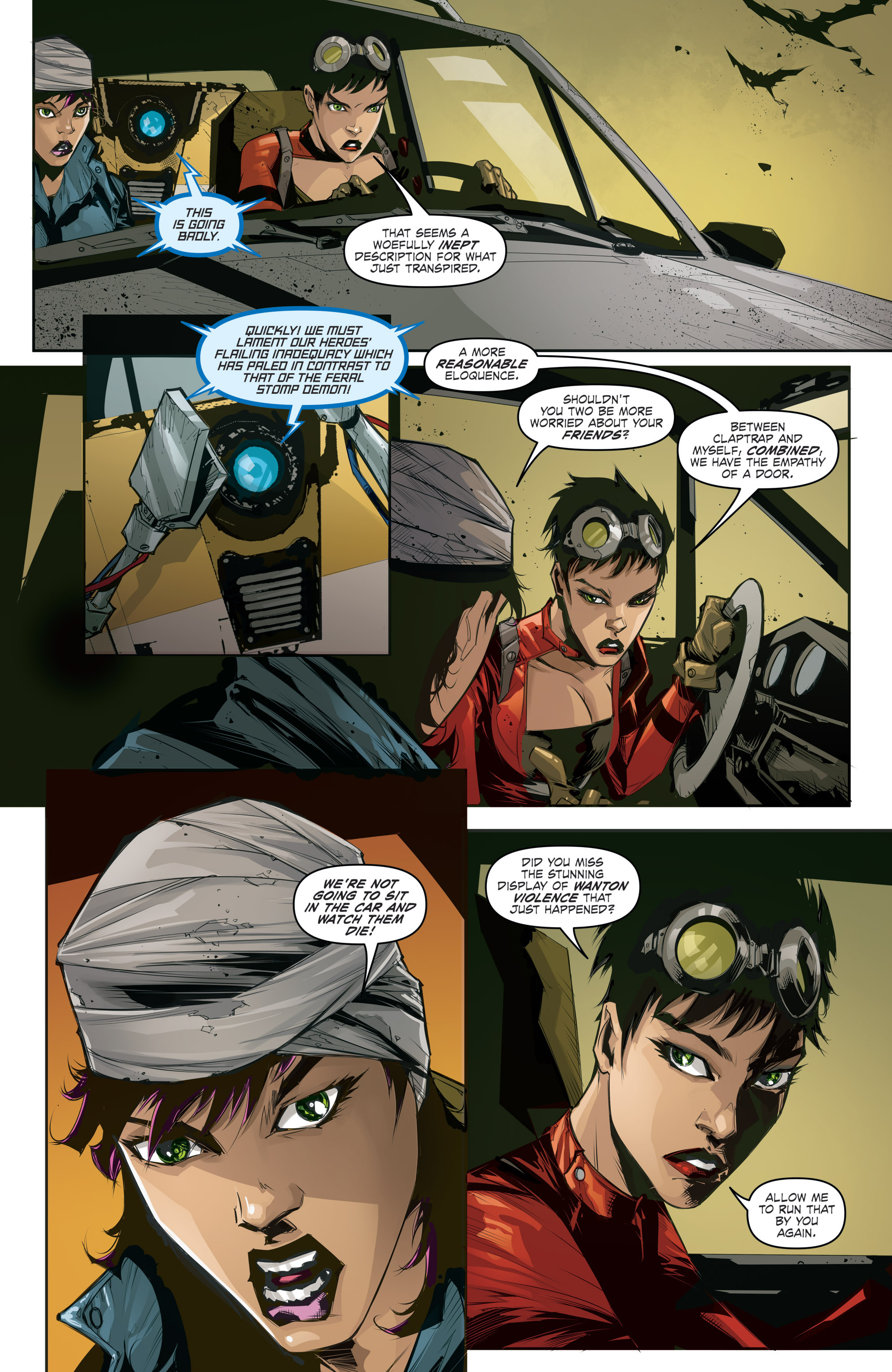 Read online Borderlands: Tannis & the Vault comic -  Issue #8 - 5