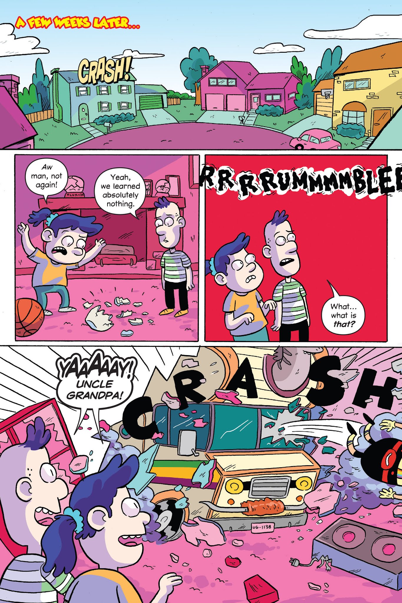 Read online Uncle Grandpa in Uncle Grandpaland comic -  Issue # TPB - 137