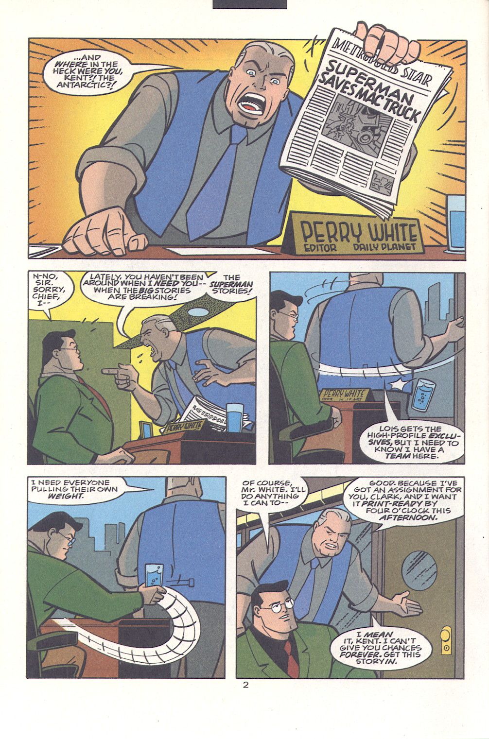 Superman Adventures Issue #18 #21 - English 3