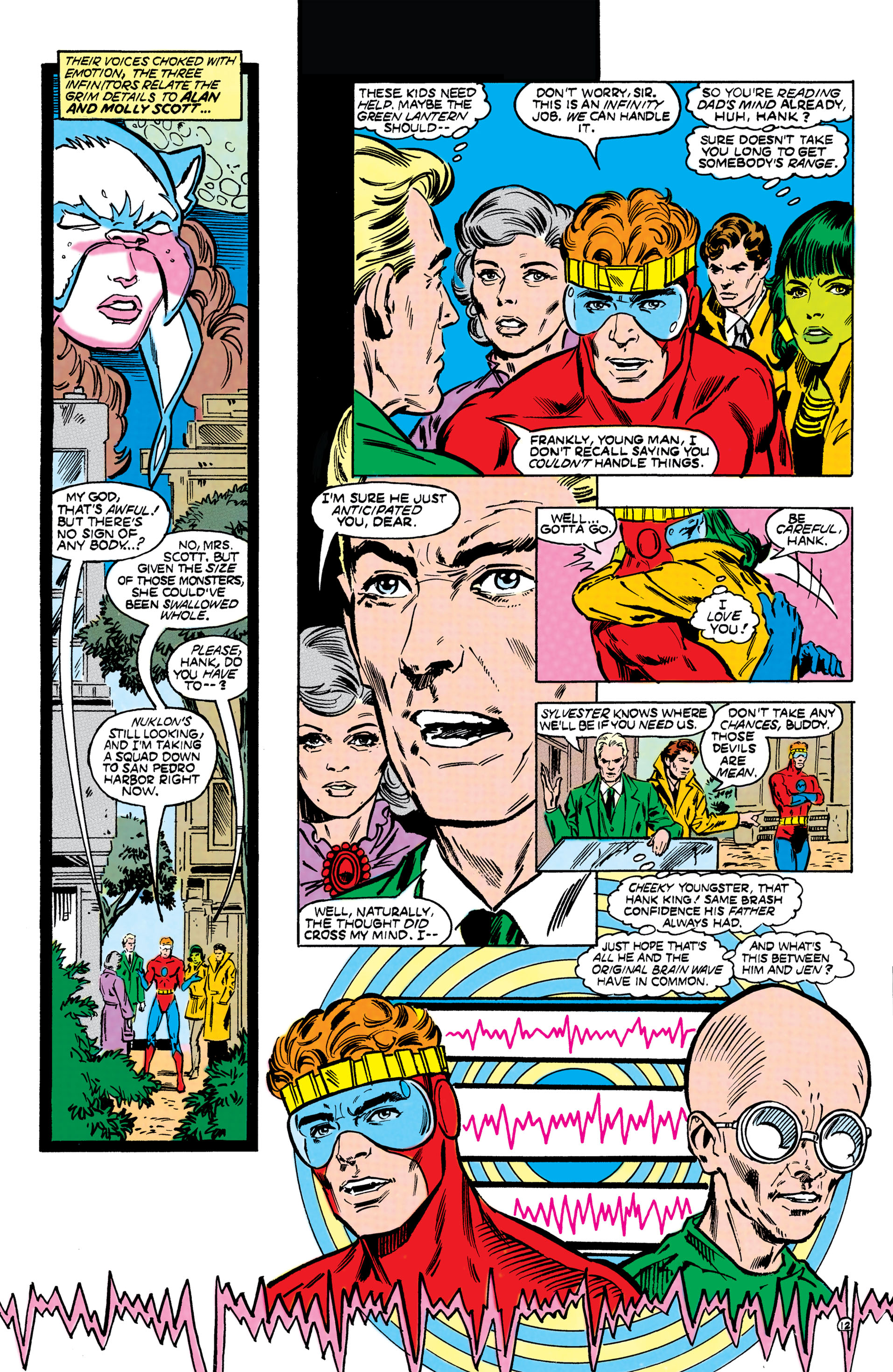 Read online Infinity Inc. (1984) comic -  Issue #26 - 12