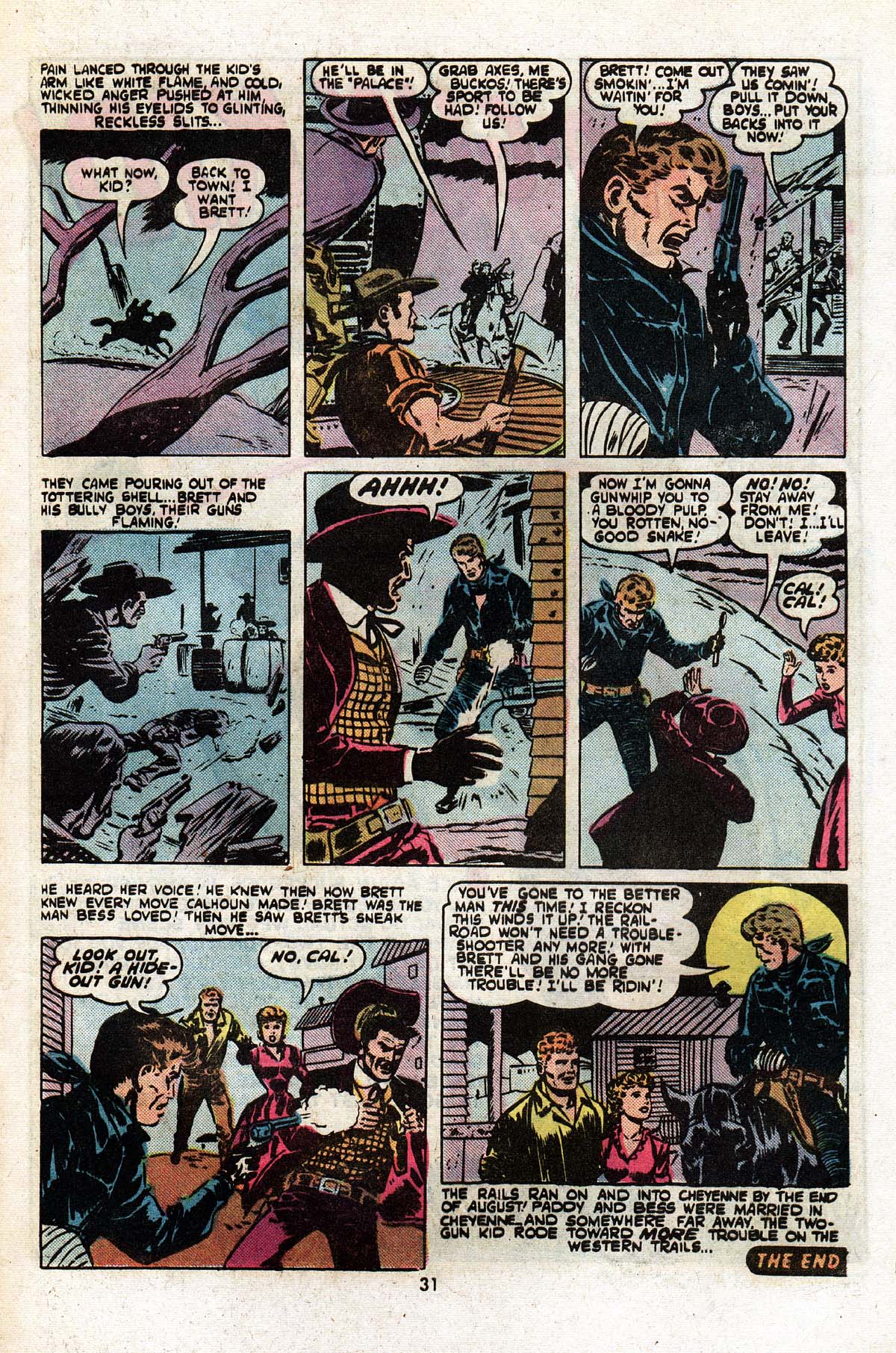 Read online The Mighty Marvel Western comic -  Issue #34 - 21