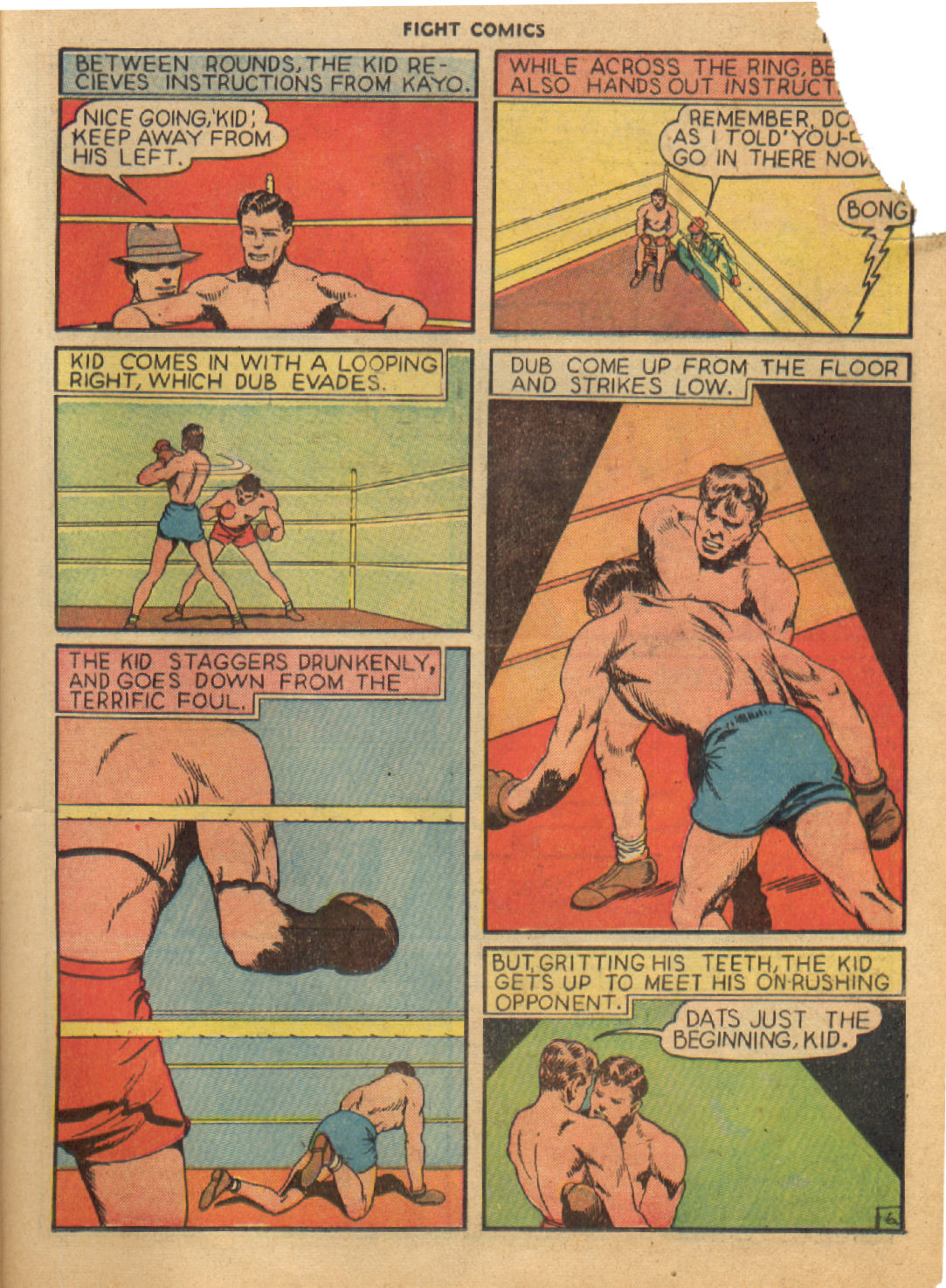 Read online Fight Comics comic -  Issue #3 - 27