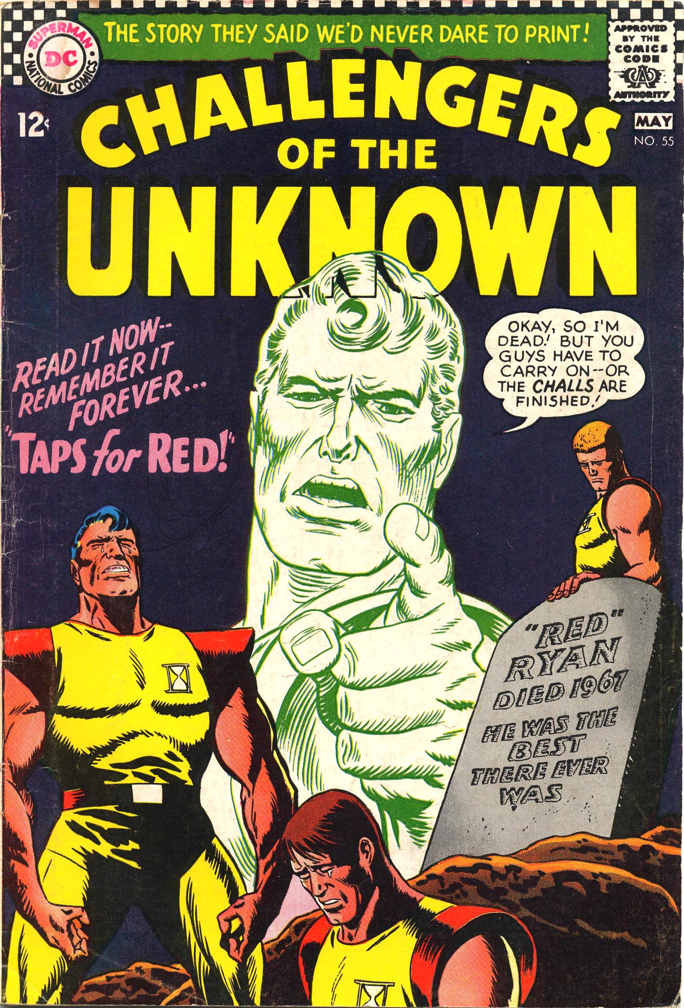 Read online Challengers of the Unknown (1958) comic -  Issue #55 - 1