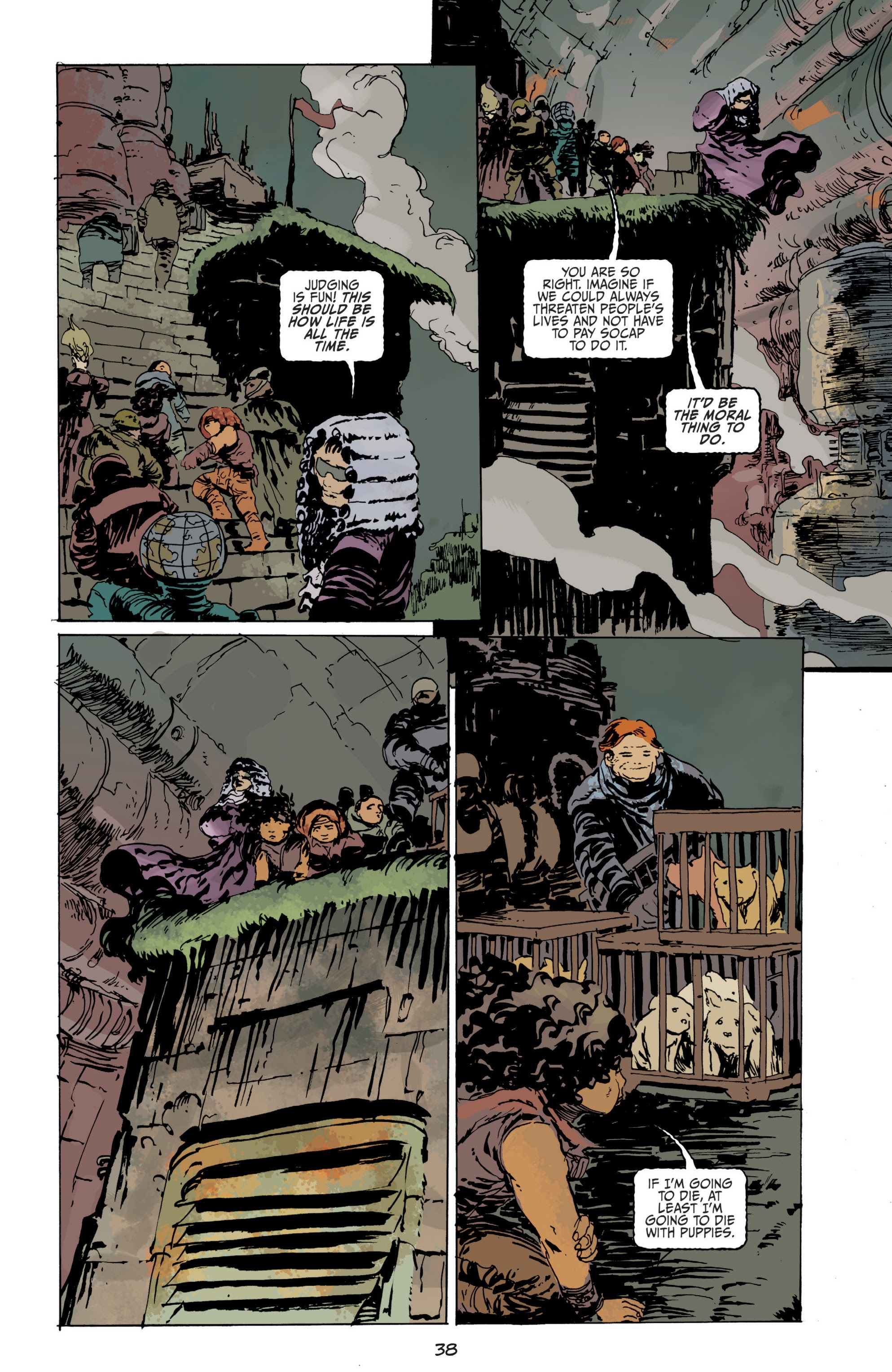 Read online Judge Dredd: Mega-City Zero comic -  Issue # TPB 1 - 38