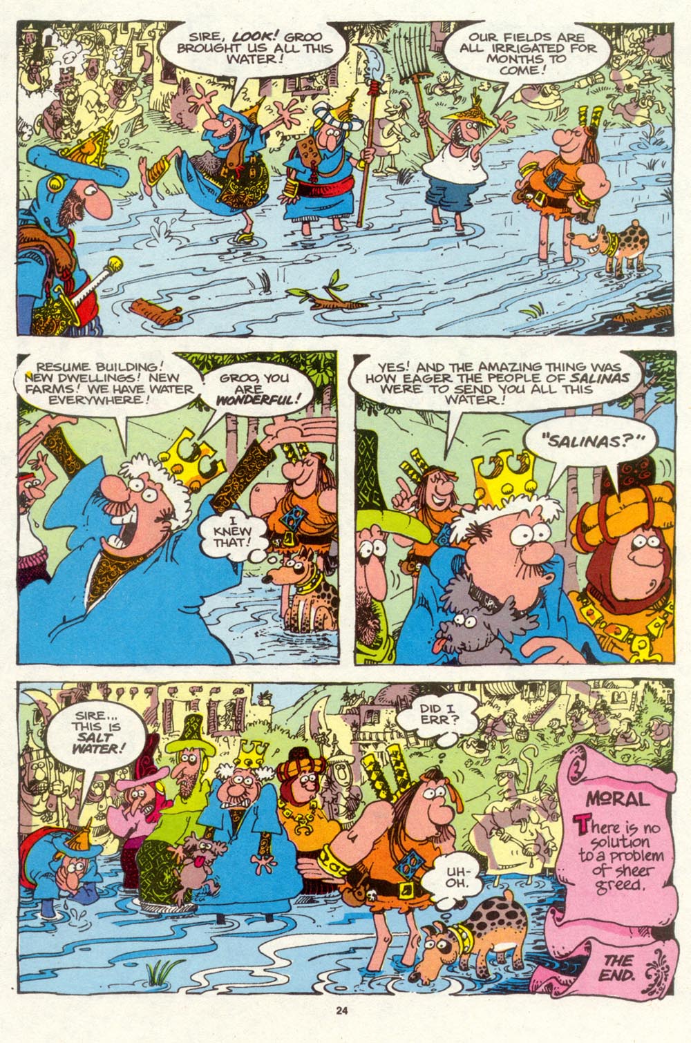 Read online Sergio Aragonés Groo the Wanderer comic -  Issue #94 - 25