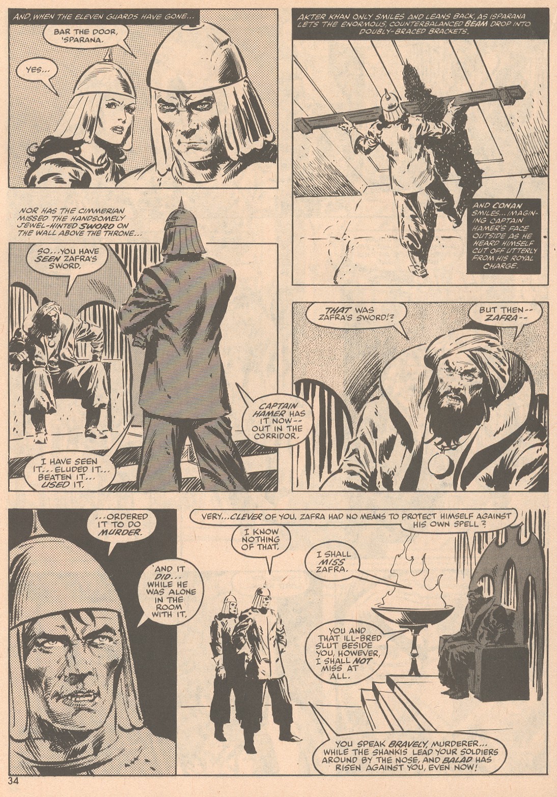 The Savage Sword Of Conan issue 58 - Page 35