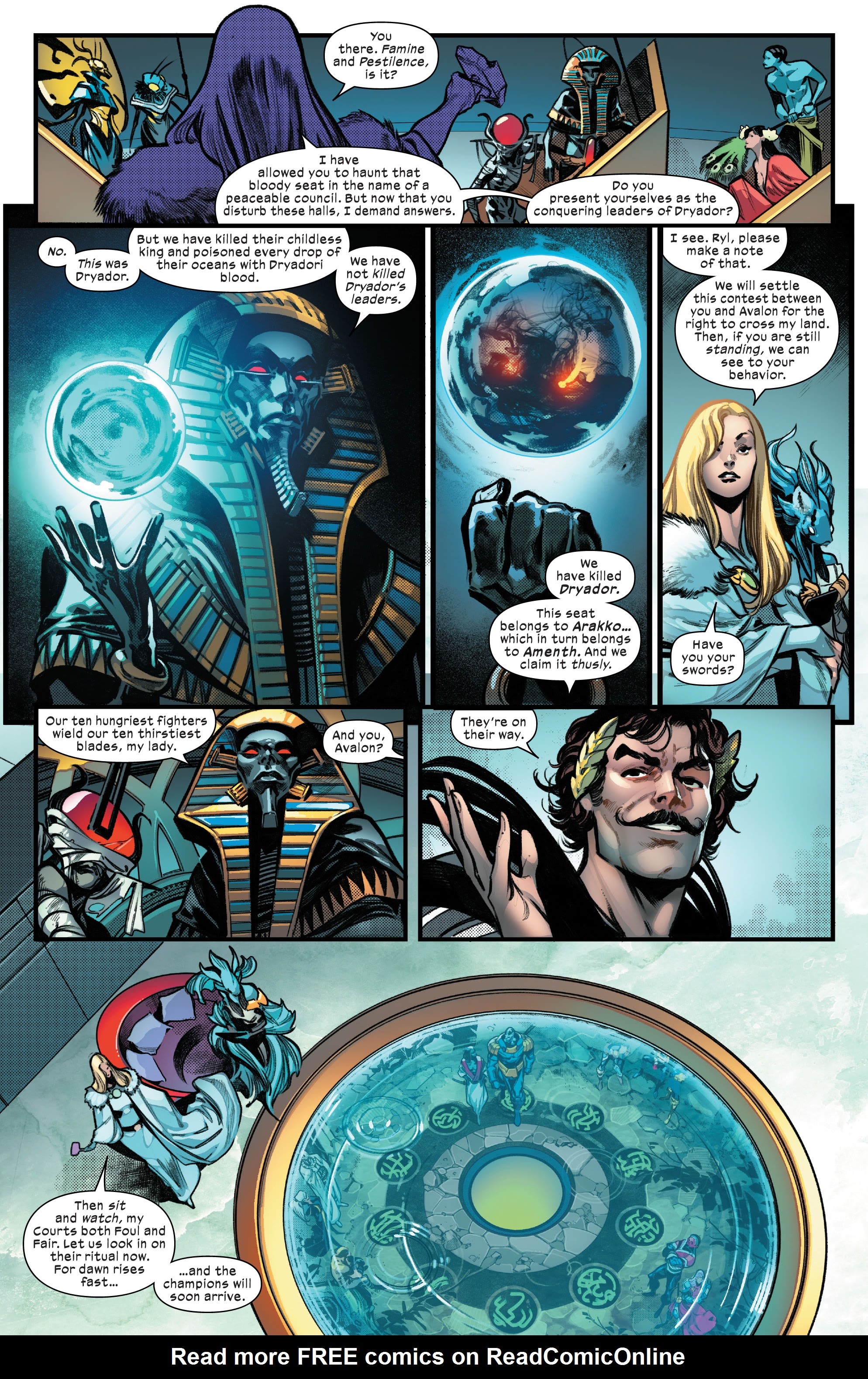 Read online X Of Swords: Stasis comic -  Issue # Full - 10