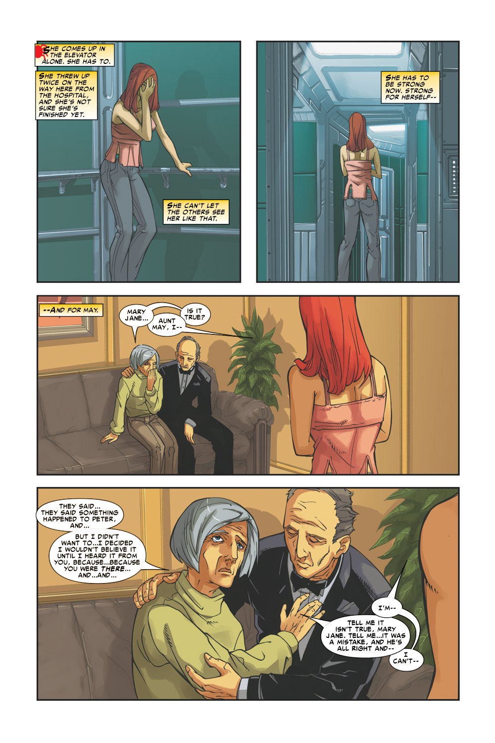 Read online Marvel Knights Spider-Man (2004) comic -  Issue #21 - 3