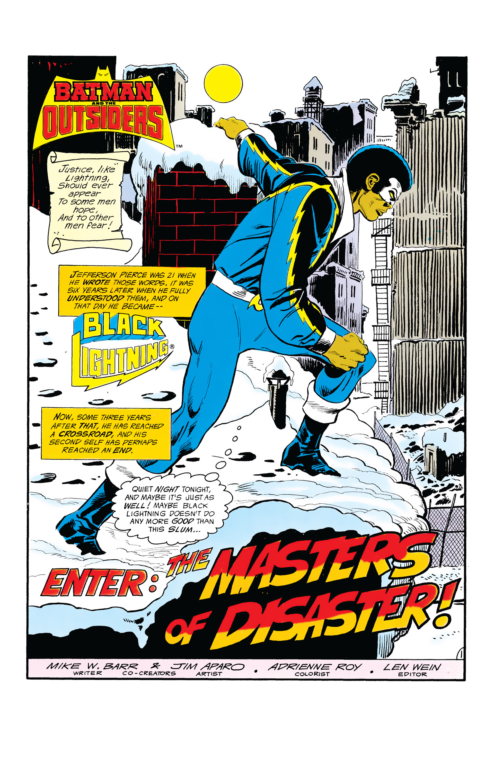 Read online Batman and the Outsiders (1983) comic -  Issue #9 - 2