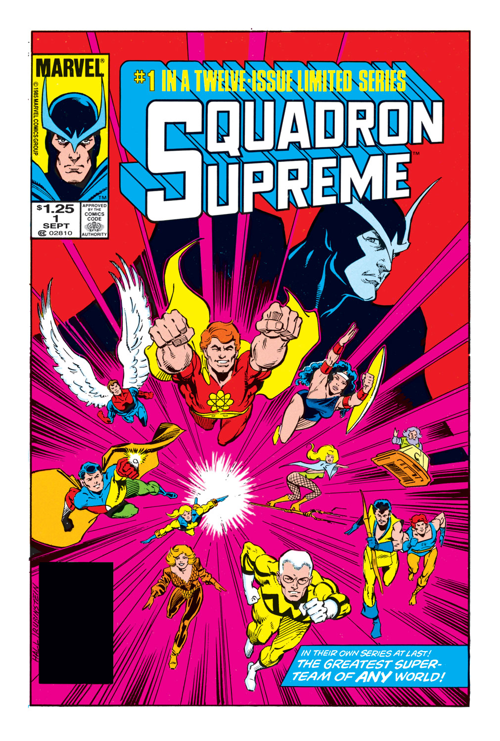 Read online Squadron Supreme (1985) comic -  Issue #1 - 1