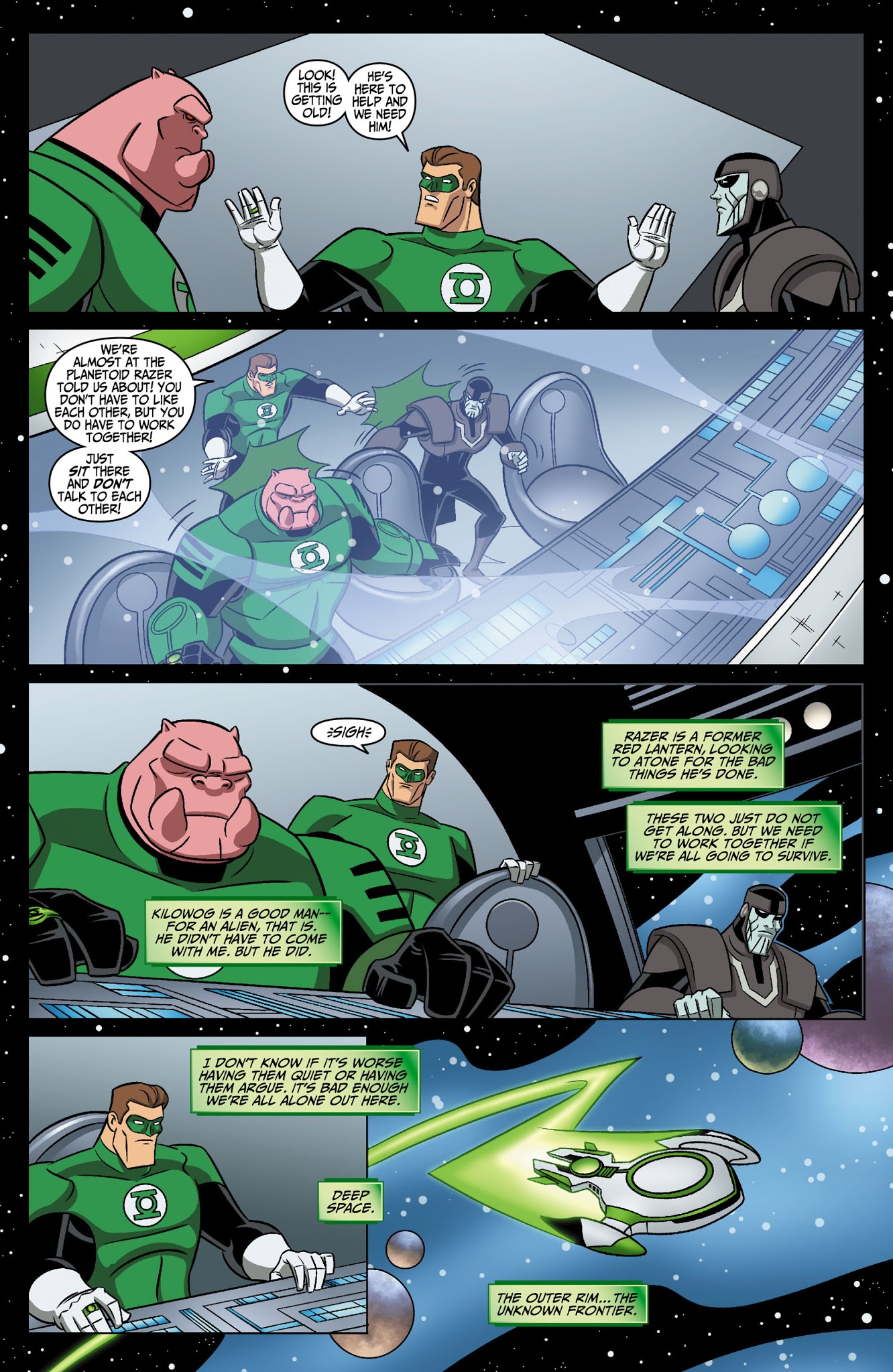 Read online Green Lantern: The Animated Series comic -  Issue #2 - 5
