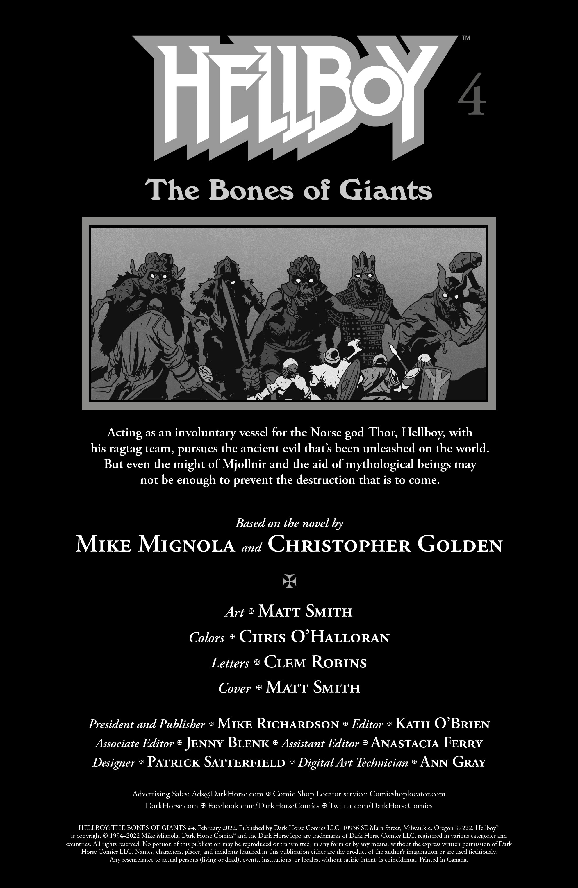 Read online Hellboy: The Bones of Giants comic -  Issue #4 - 2