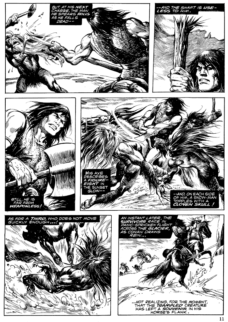 Read online The Savage Sword Of Conan comic -  Issue #34 - 11