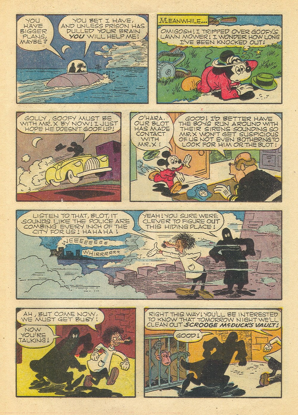 Read online Walt Disney's The Phantom Blot comic -  Issue #1 - 17