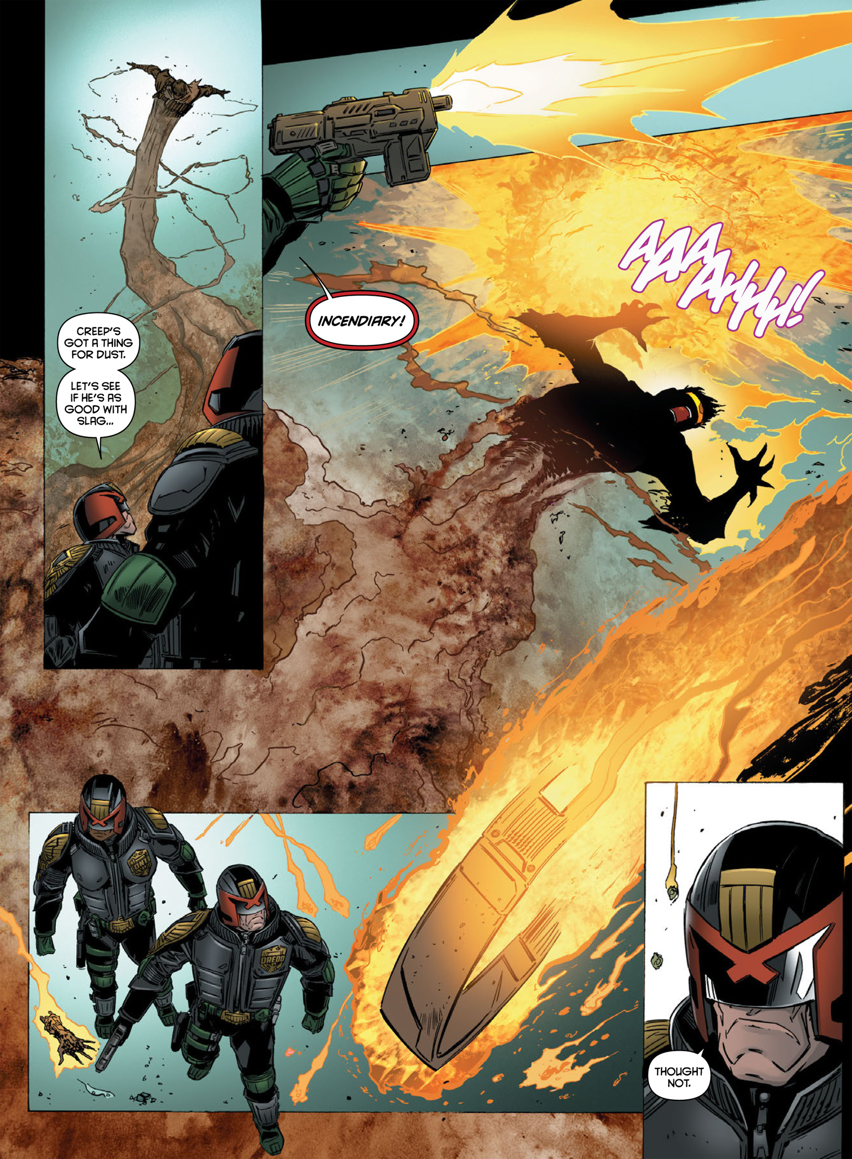 Read online Dredd: Dust comic -  Issue #2 - 20