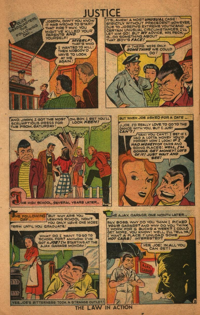 Read online Justice Comics (1948) comic -  Issue #6 - 32