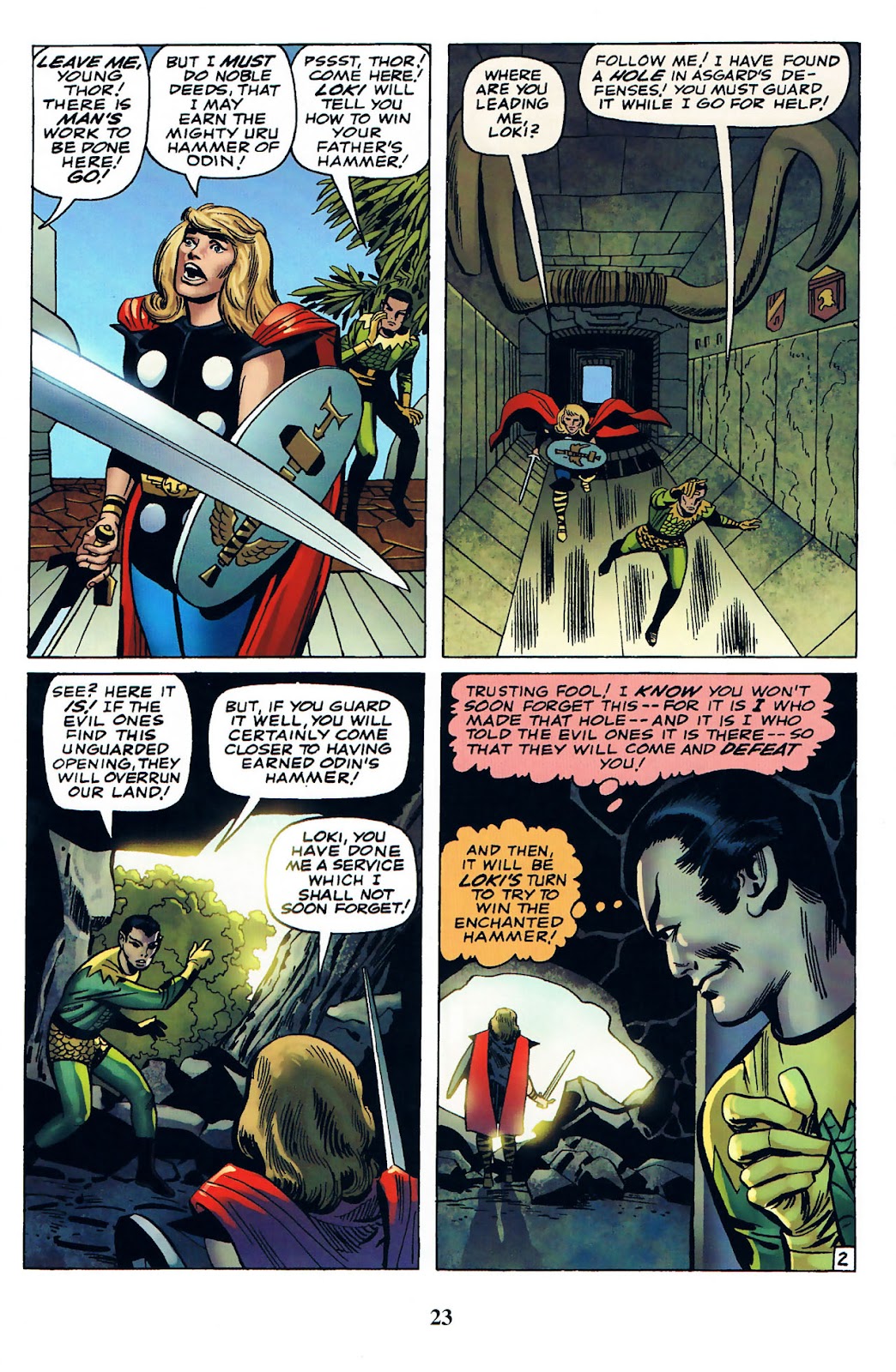 Thor: Tales of Asgard by Stan Lee & Jack Kirby issue 1 - Page 25