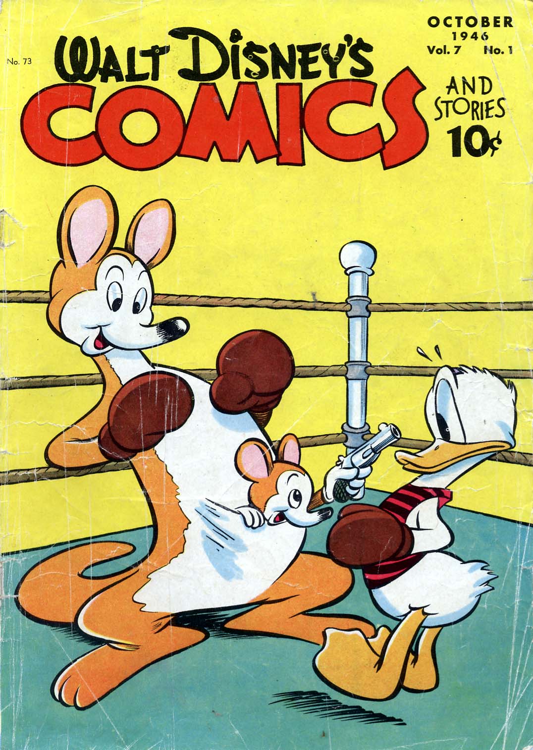 Read online Walt Disney's Comics and Stories comic -  Issue #73 - 1