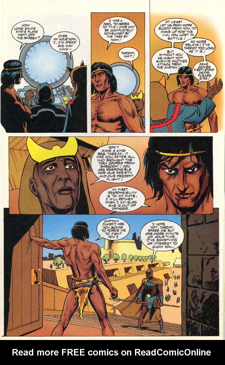 Read online Tarzan (1996) comic -  Issue #5 - 21