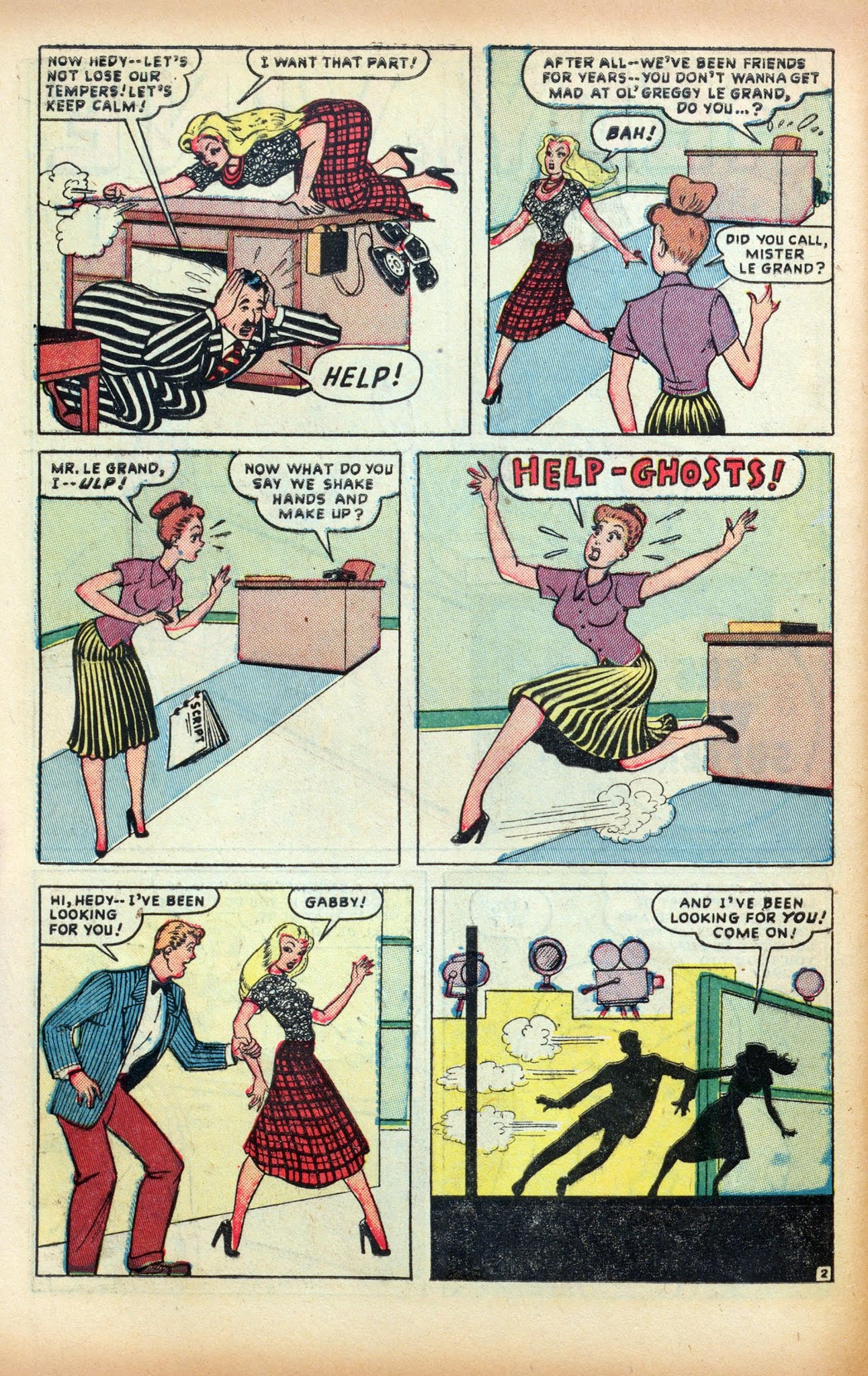 Read online Hedy De Vine Comics comic -  Issue #33 - 42