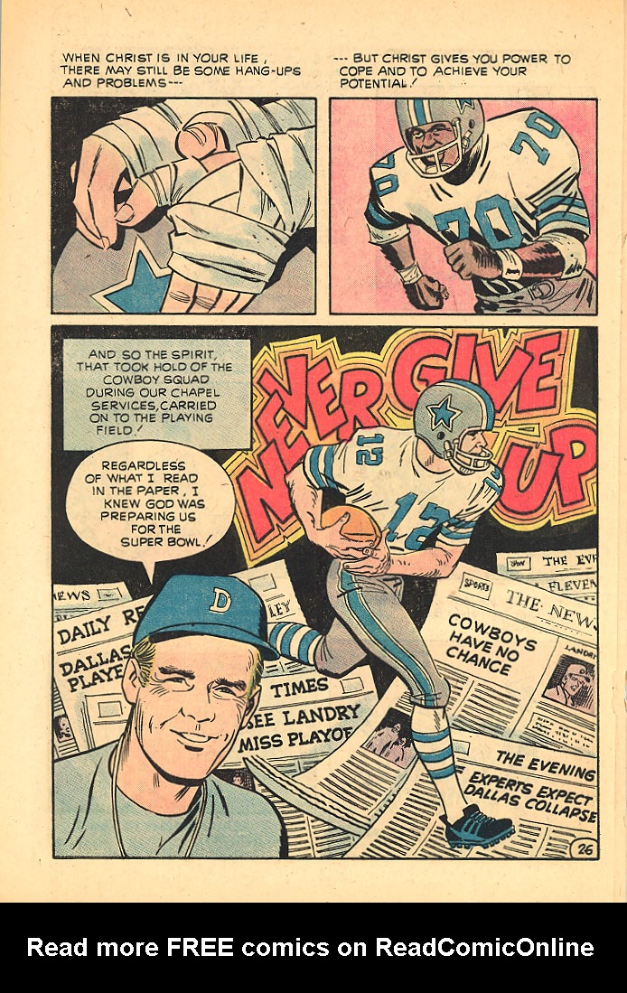 Read online Tom Landry and the Dallas Cowboys comic -  Issue # Full - 28