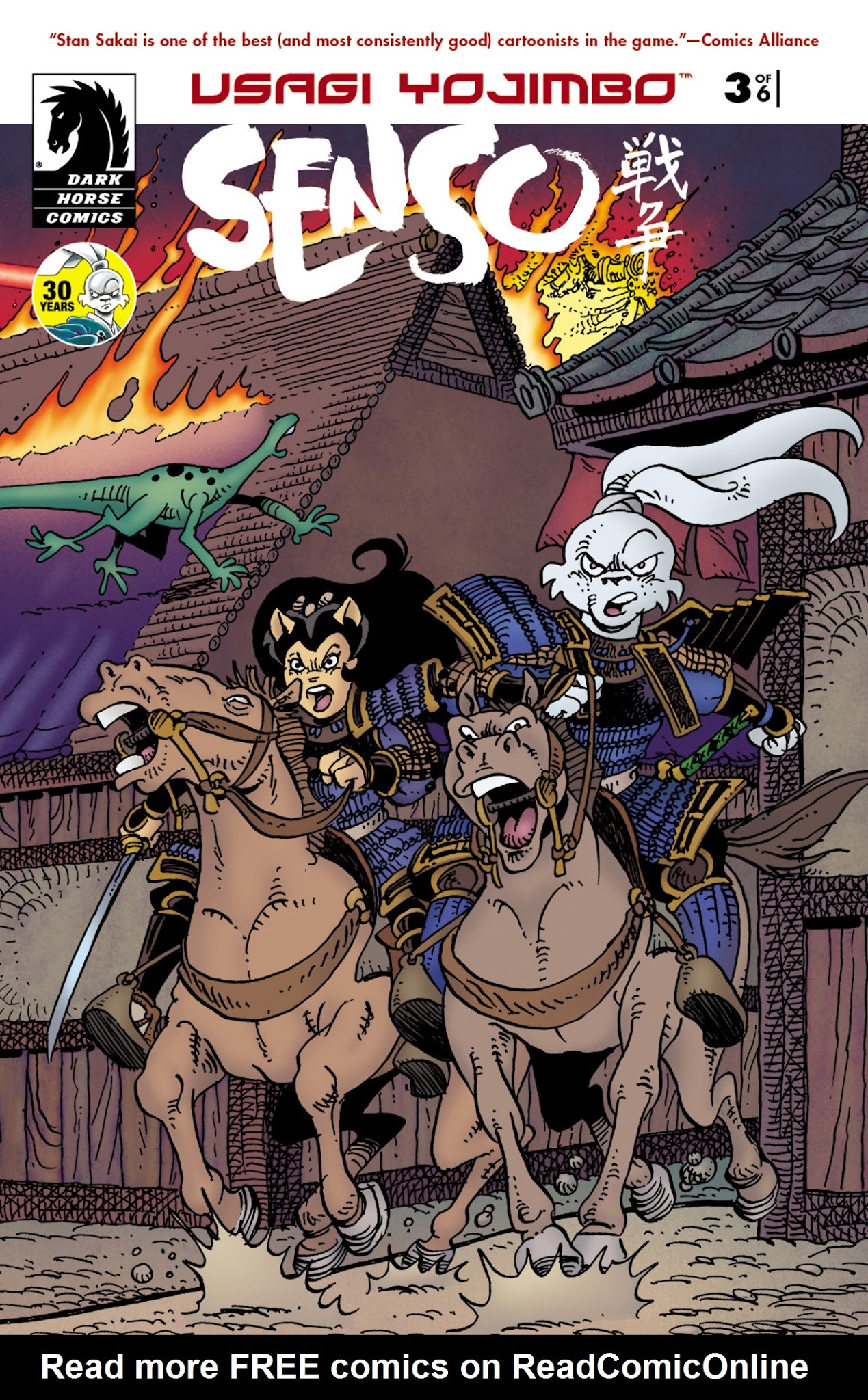 Read online Usagi Yojimbo: Senso comic -  Issue #3 - 1