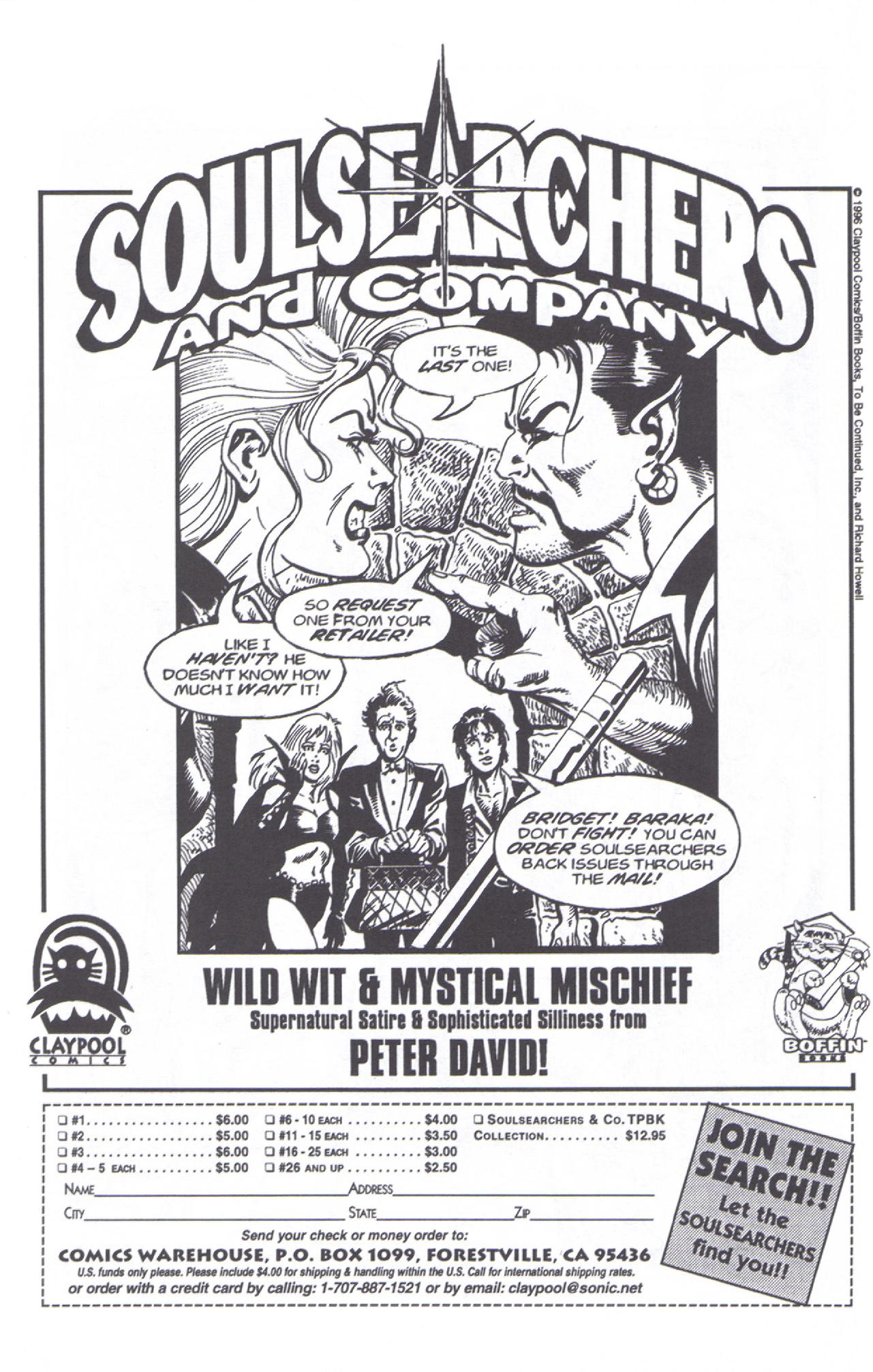 Read online Soulsearchers and Company comic -  Issue #42 - 24
