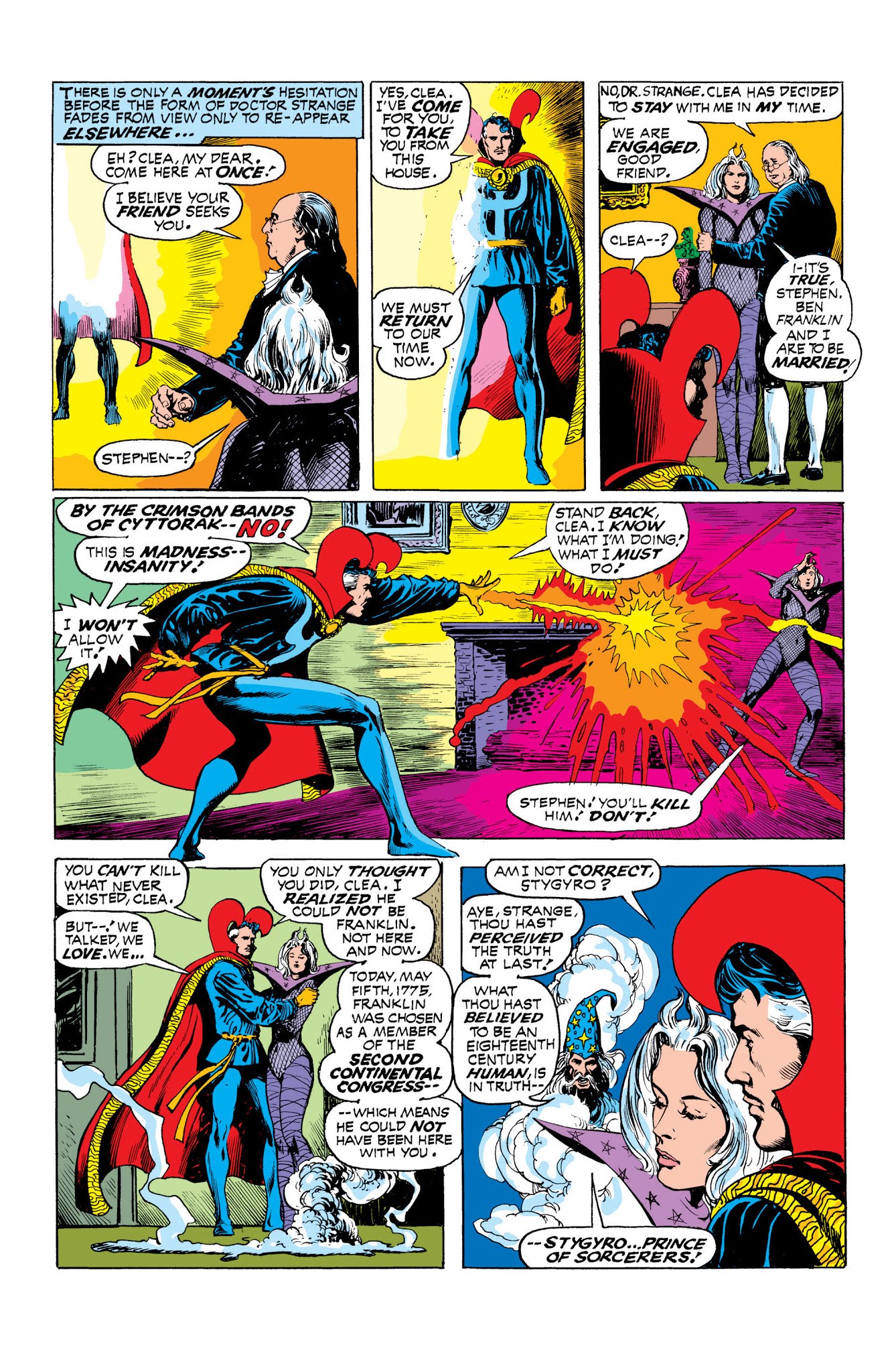 Read online Marvel Masterworks: Doctor Strange comic -  Issue # TPB 6 (Part 2) - 94