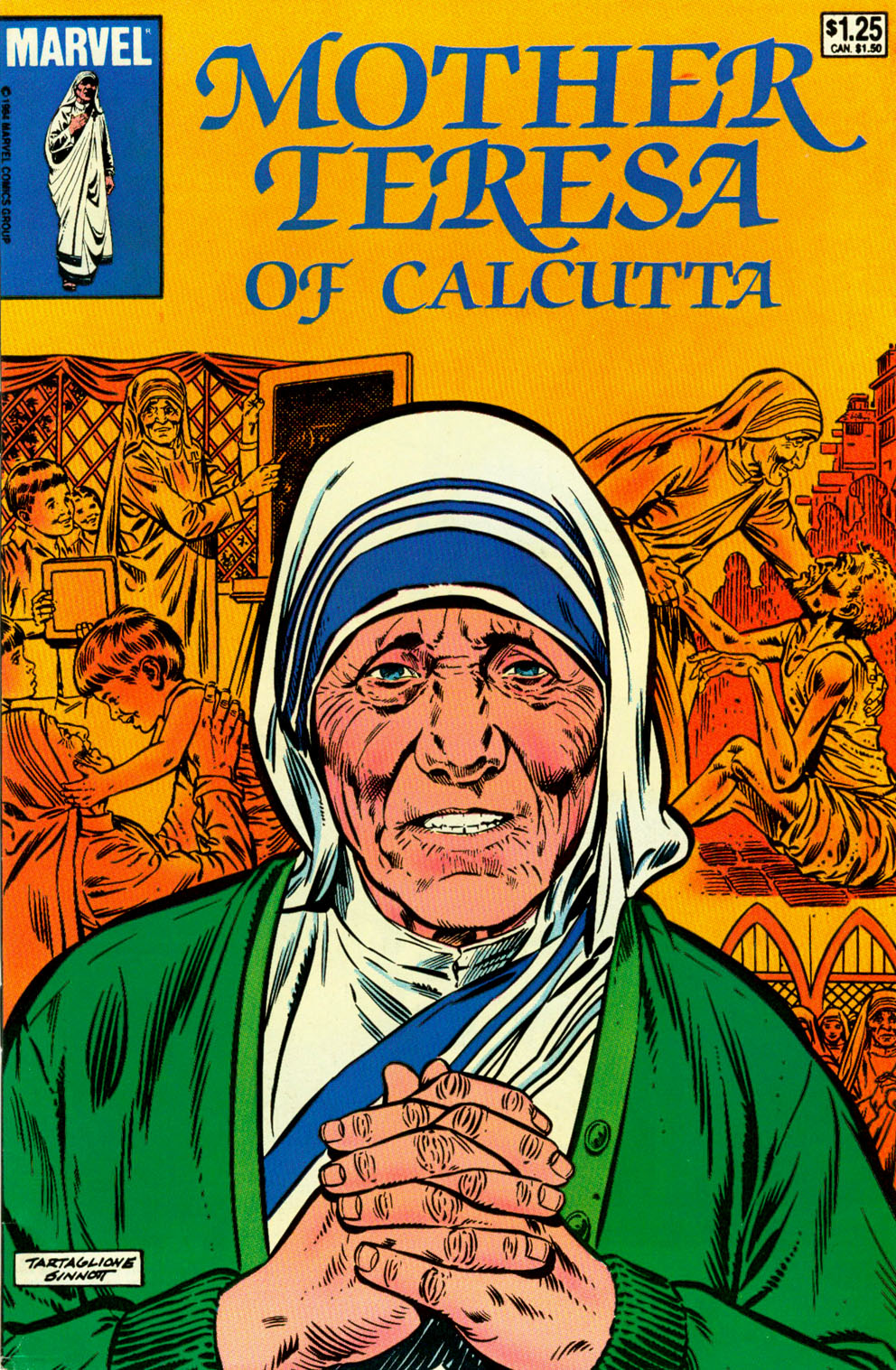 Read online Mother Teresa of Calcutta comic -  Issue # Full - 1