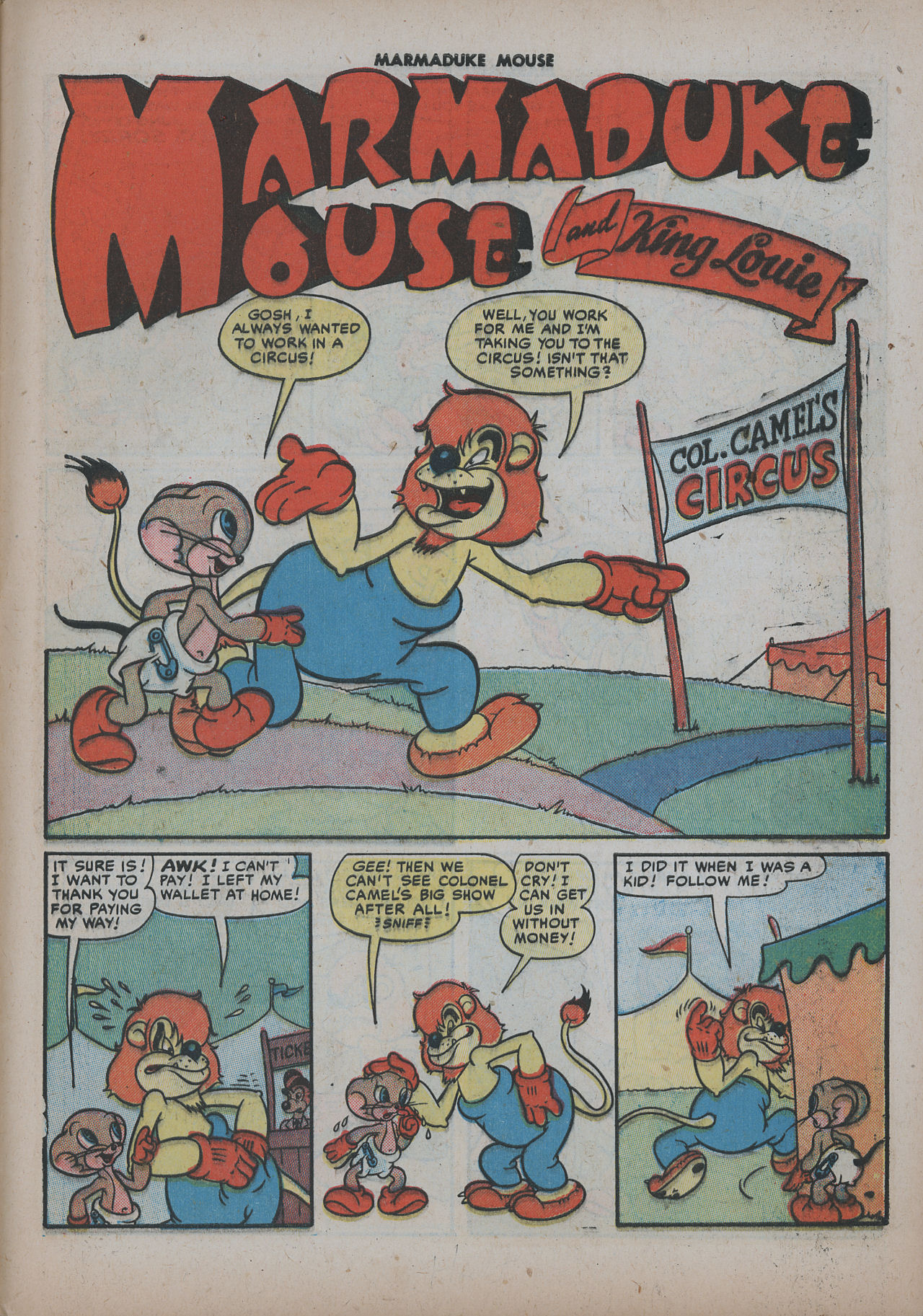 Read online Marmaduke Mouse comic -  Issue #23 - 45