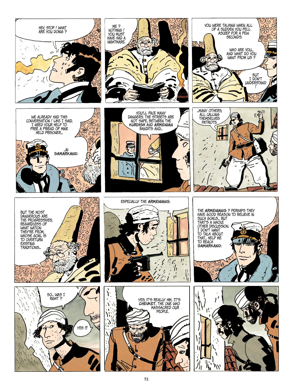 Read online Corto Maltese comic -  Issue # TPB 11 - 54