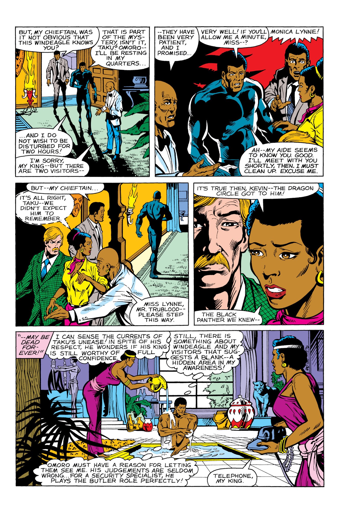 Read online Marvel Masterworks: The Black Panther comic -  Issue # TPB 2 - 279