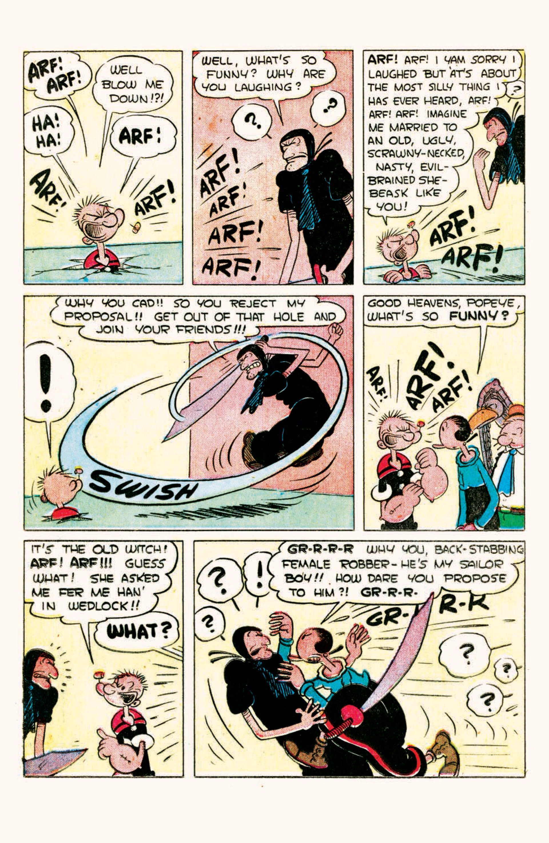 Read online Classic Popeye comic -  Issue #12 - 24