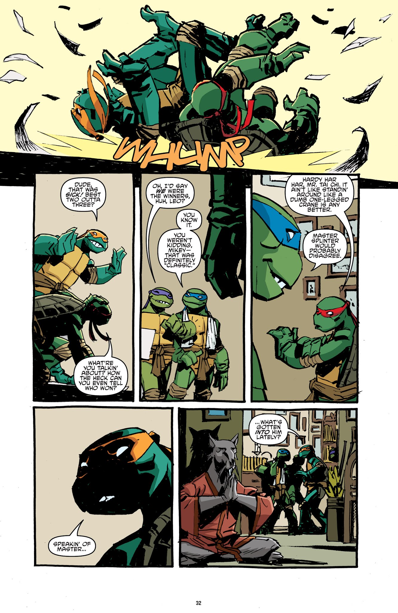 Read online Teenage Mutant Ninja Turtles: The IDW Collection comic -  Issue # TPB 2 (Part 1) - 32