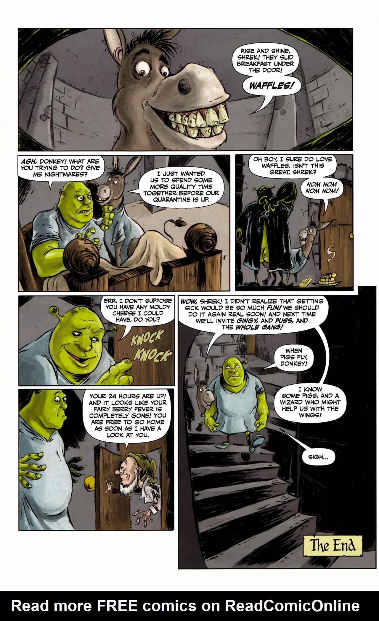 Read online Shrek (2010) comic -  Issue #1 - 31