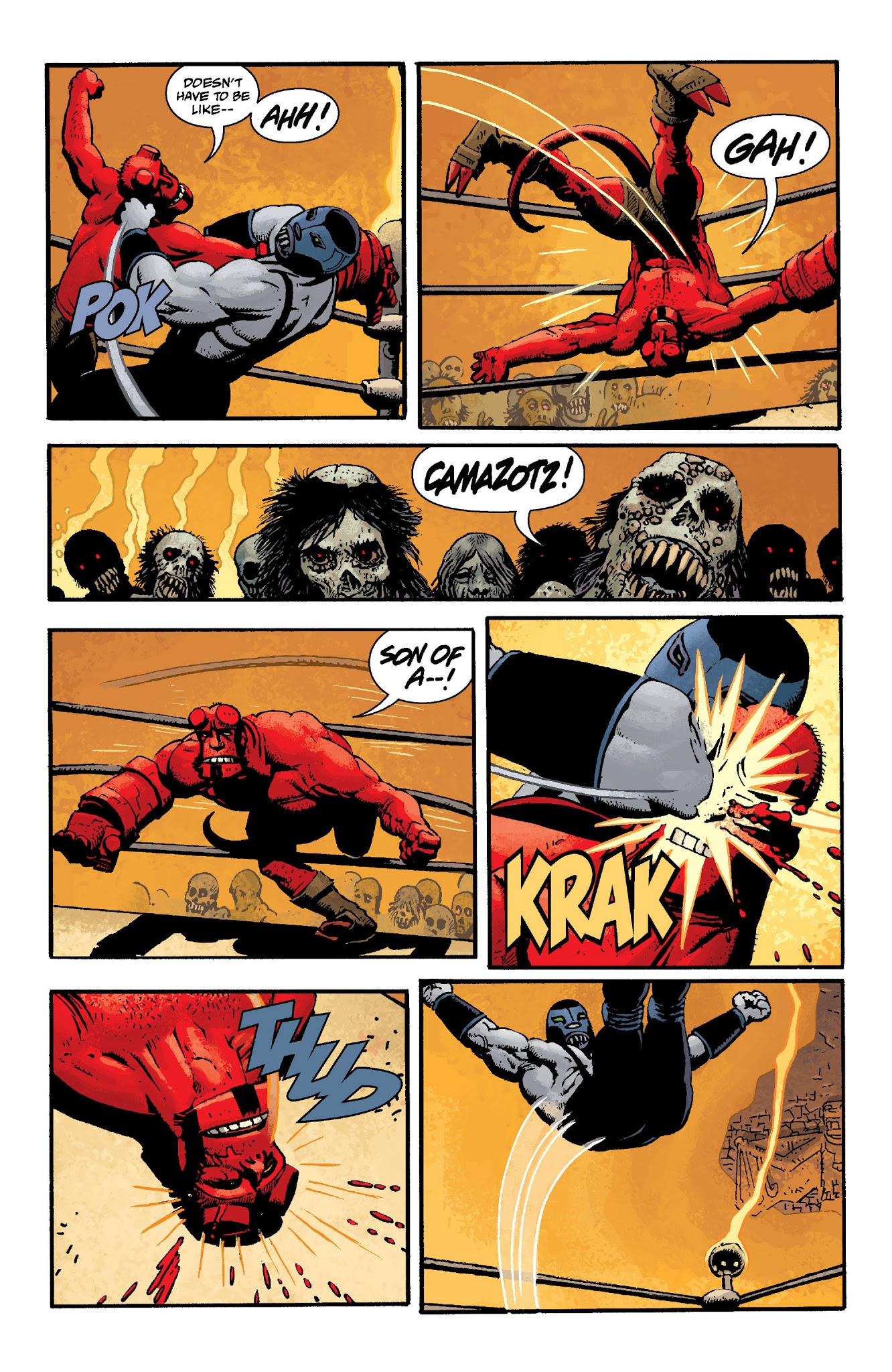 Read online Hellboy In Mexico comic -  Issue # TPB - 28